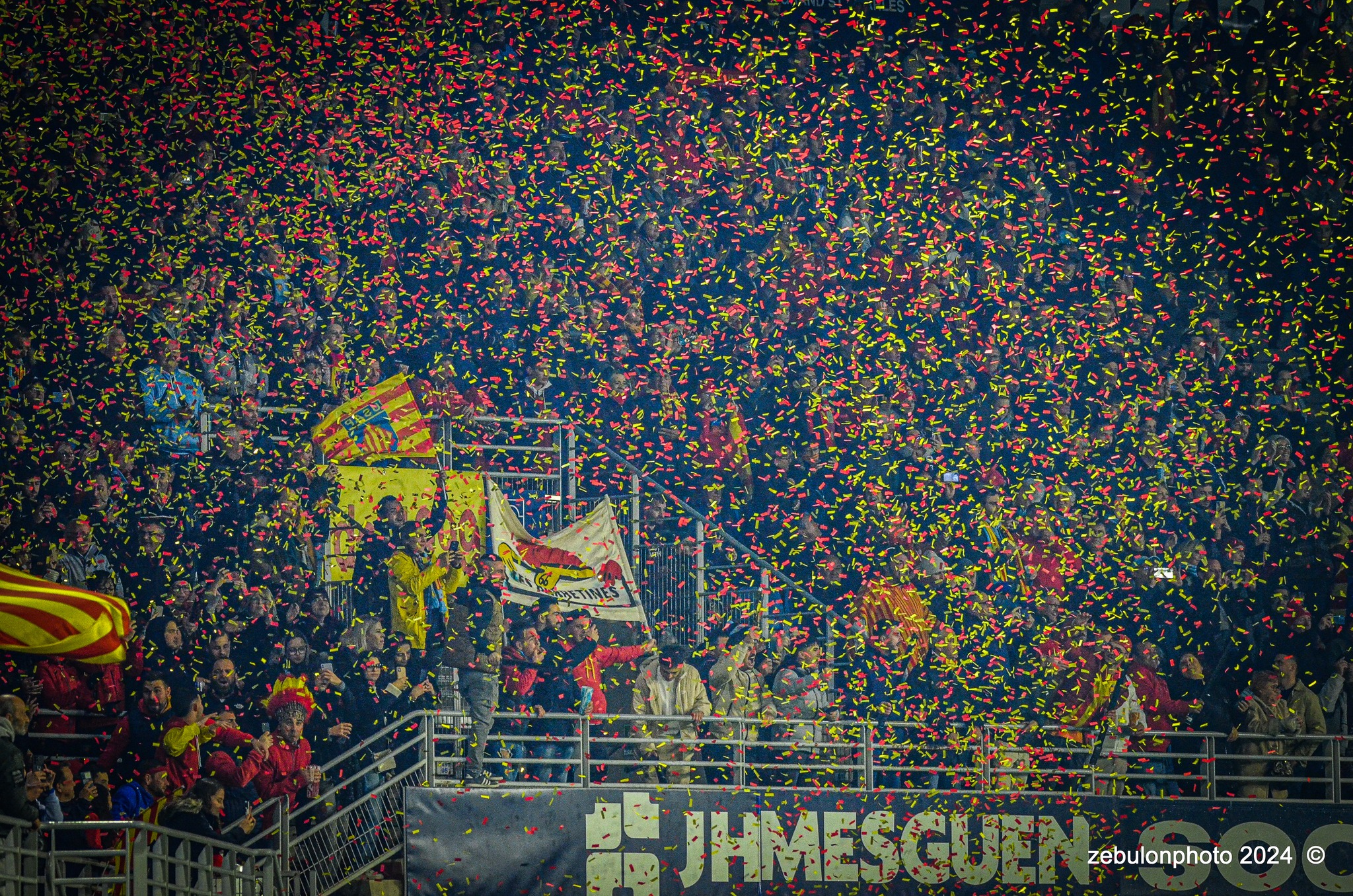  US Arlequins Perpignanais - RC Toulonnais - Rugby - TOP 14 - Perpignan (27) vs (17) RC Toulonnais (#TOP1424USAPRCT03) Photo by: Photo Zebulon | Siuxy Sports 2024-03-09