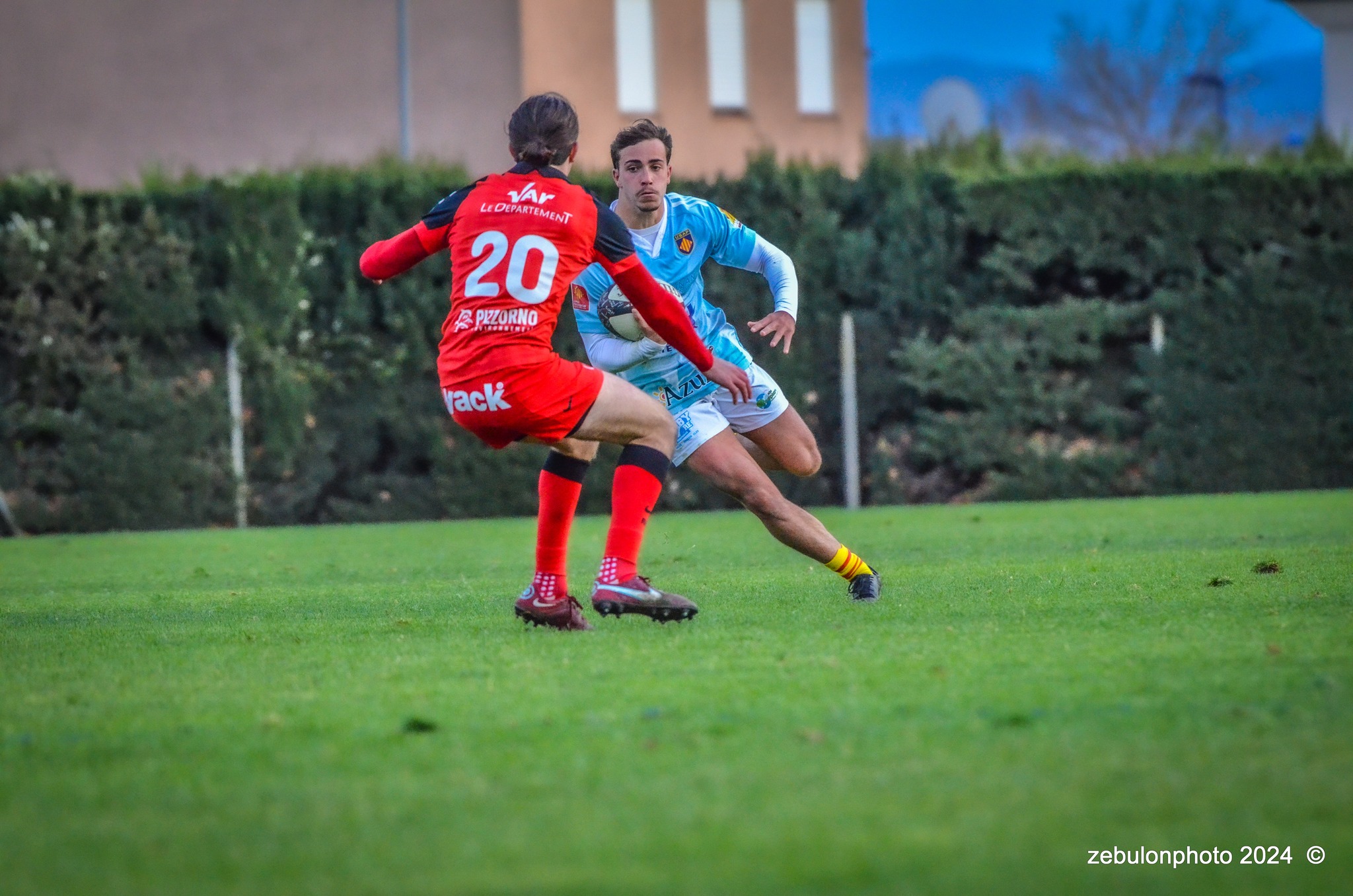  US Arlequins Perpignanais - RC Toulonnais - Rugby - Espoirs - USAP vs RCT (#ESP24USAPRCT02) Photo by: Photo Zebulon | Siuxy Sports 2024-02-10