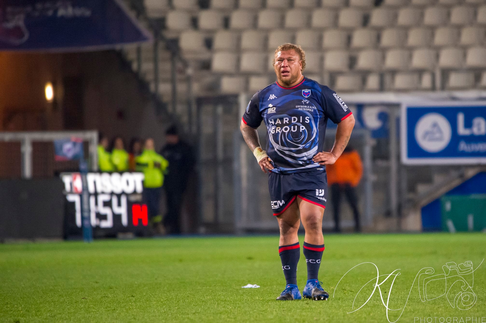 Siua HALANUKONUKA -  FC Grenoble Rugby - CA Brive - Rugby - Pro D2 - FC Grenoble (40) vs (29) CA Brive (#PD224FCGBRI02) Photo by: Karine Valentin | Siuxy Sports 2024-02-15