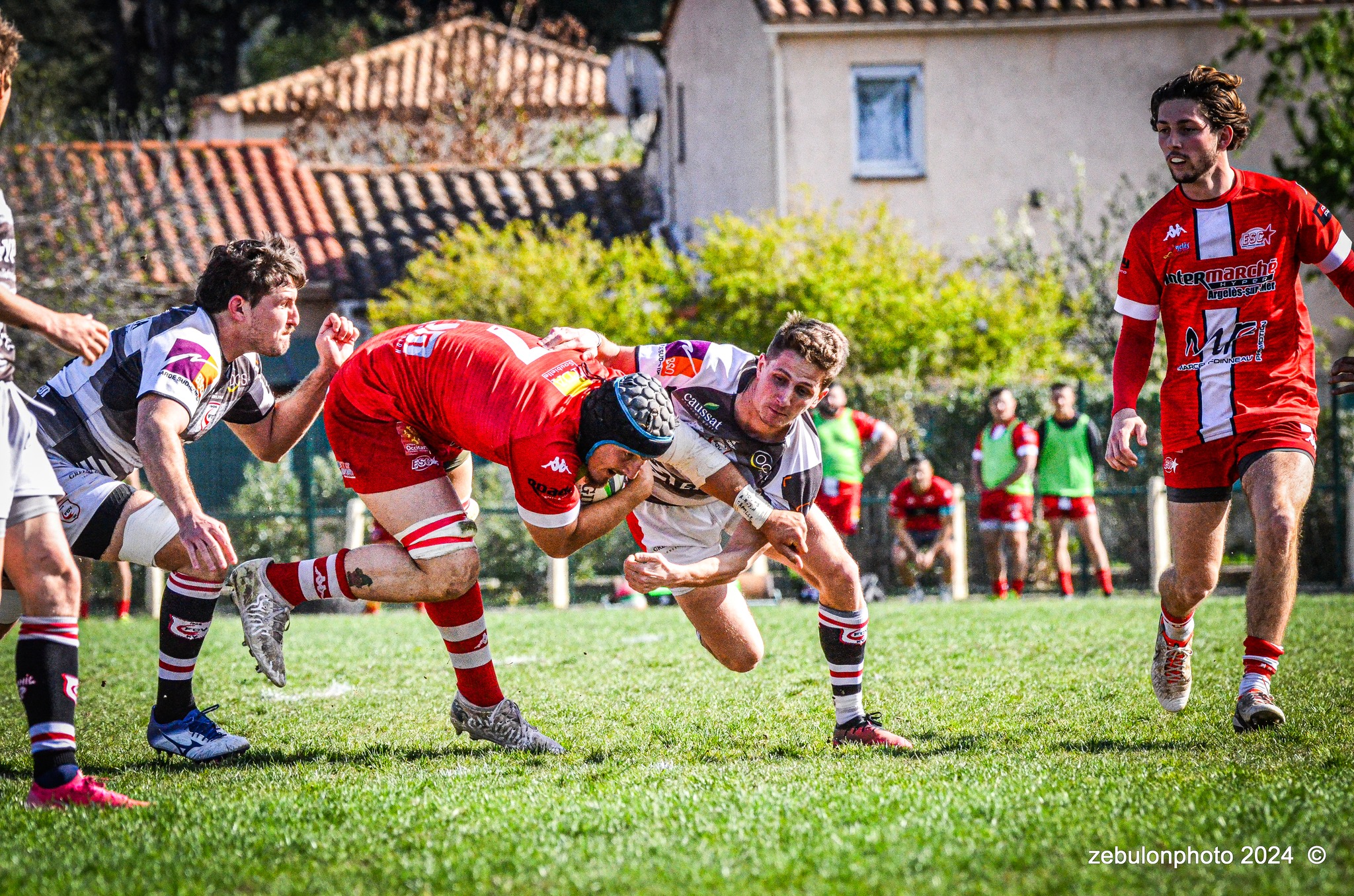  Étoile Sportive Catalane - Football Club Villefranchois - Lauragais - Rugby - FFR -  Fed 2 2024 - Etoile Sportive Catalane vs FC Villefranchois (#FFR24F2ESCFCV03) Photo by: Photo Zebulon | Siuxy Sports 2024-03-23