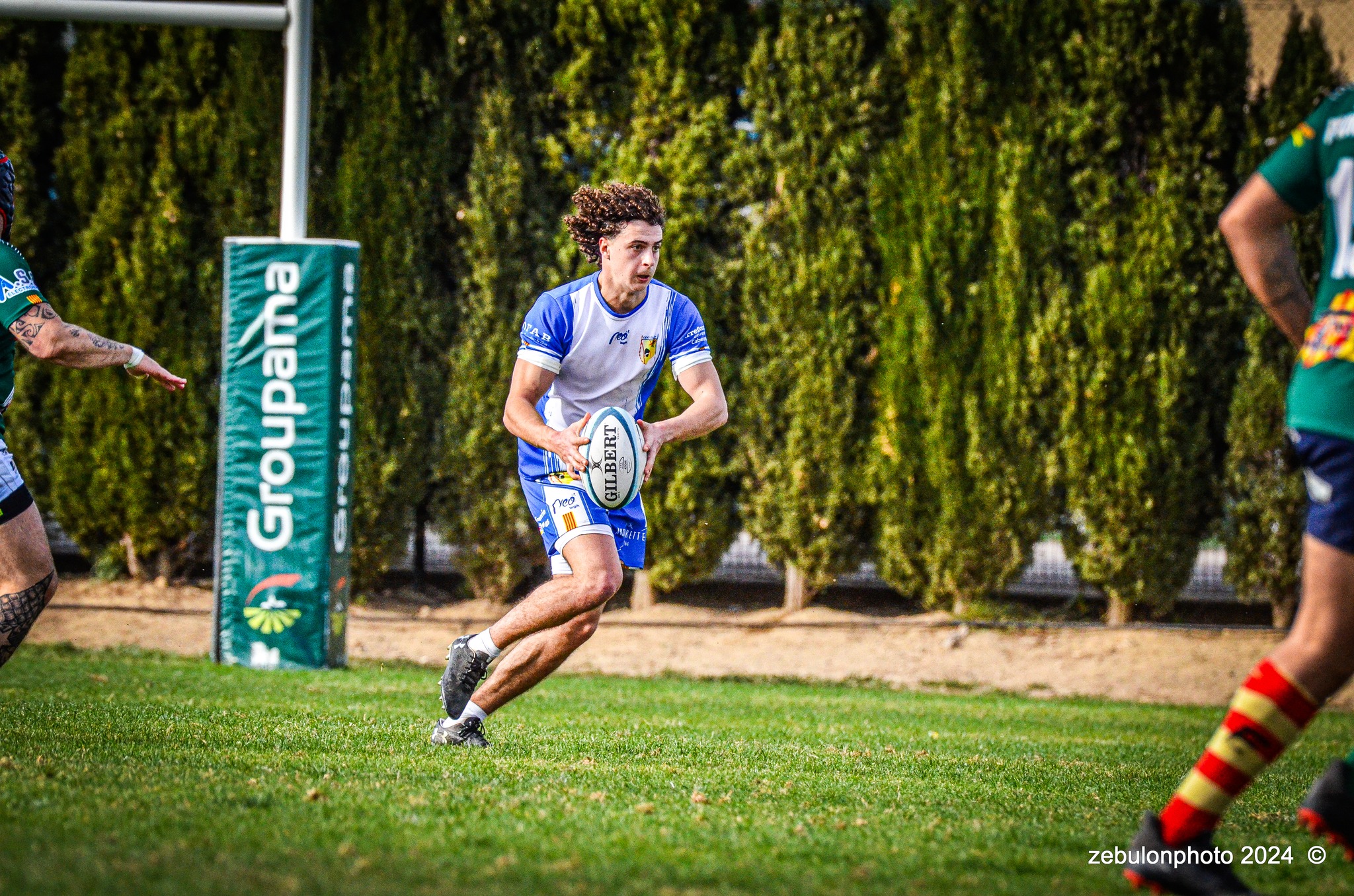  Cabestany Olympique XV - RC Ponteilla - Rugby - FFR Reg3 - Cabestani (15) vs (25) Ponteilla (#FFR24R3CABPON03) Photo by: Photo Zebulon | Siuxy Sports 2024-03-17