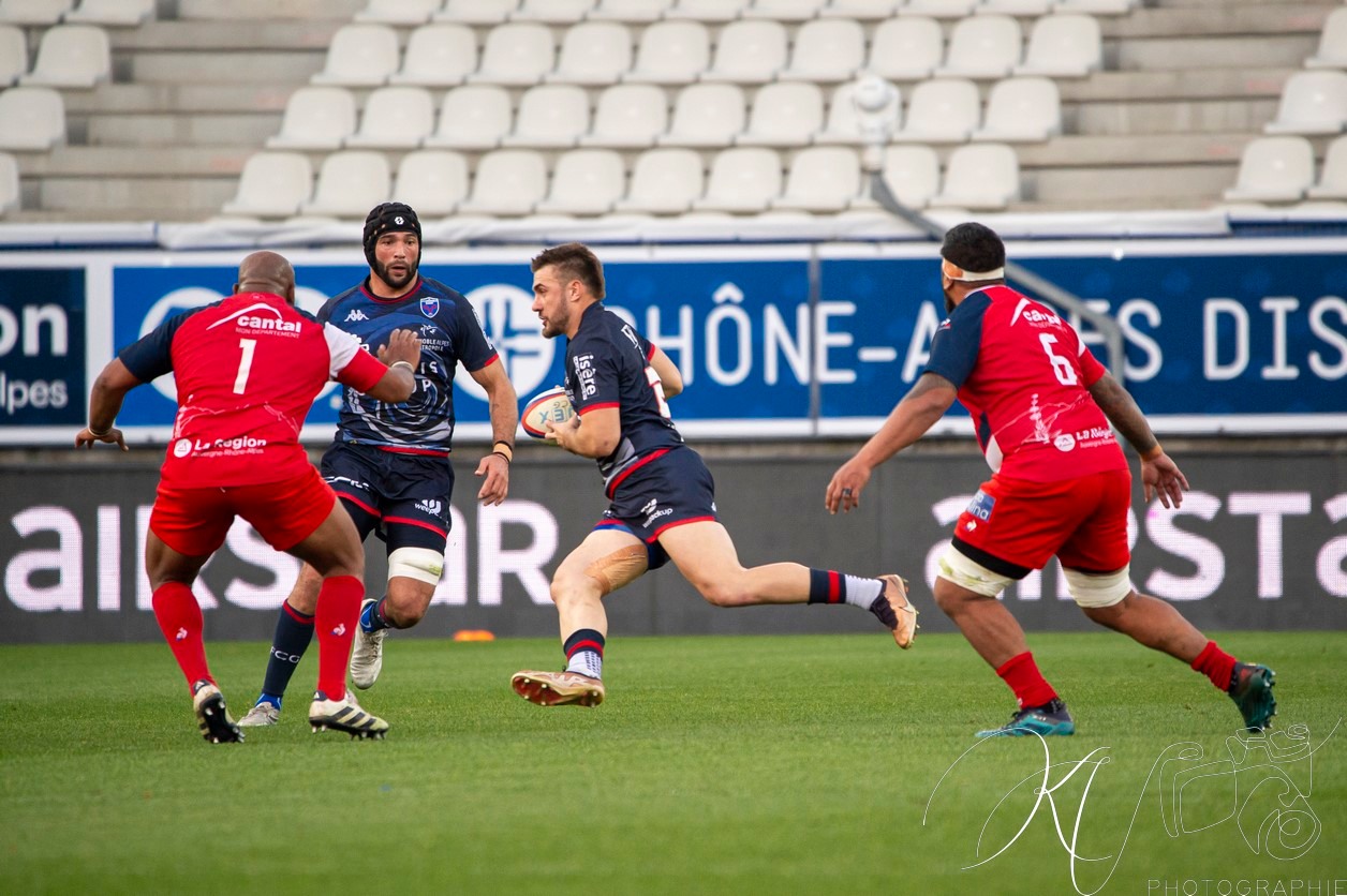  FC Grenoble Rugby - Stade Aurillacois - Rugby - FFR - 2024 PRO D2 - FC Grenoble (55) vs (10) Aurillac (#PD224T14FCGAUR04) Photo by: Karine Valentin | Siuxy Sports 2024-04-12