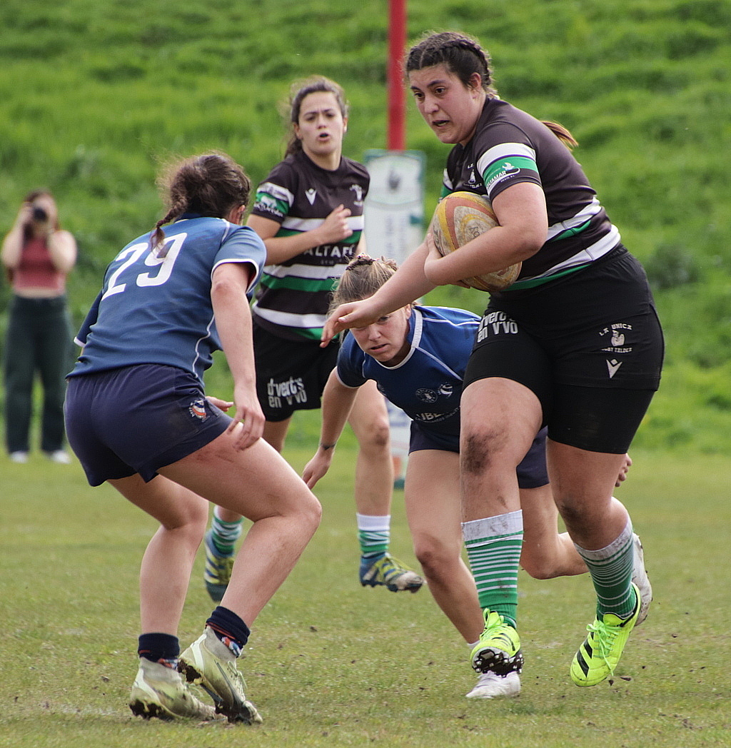  La Única Rugby Taldea - Bera Bera Rugby Taldea - Rugby - FER 2024 - Sr Fem - La Unica RT (12) vs (12) Bera Bera RT - Neskak (#FER24UNIBER03) Photo by:  | Siuxy Sports 2024-03-16