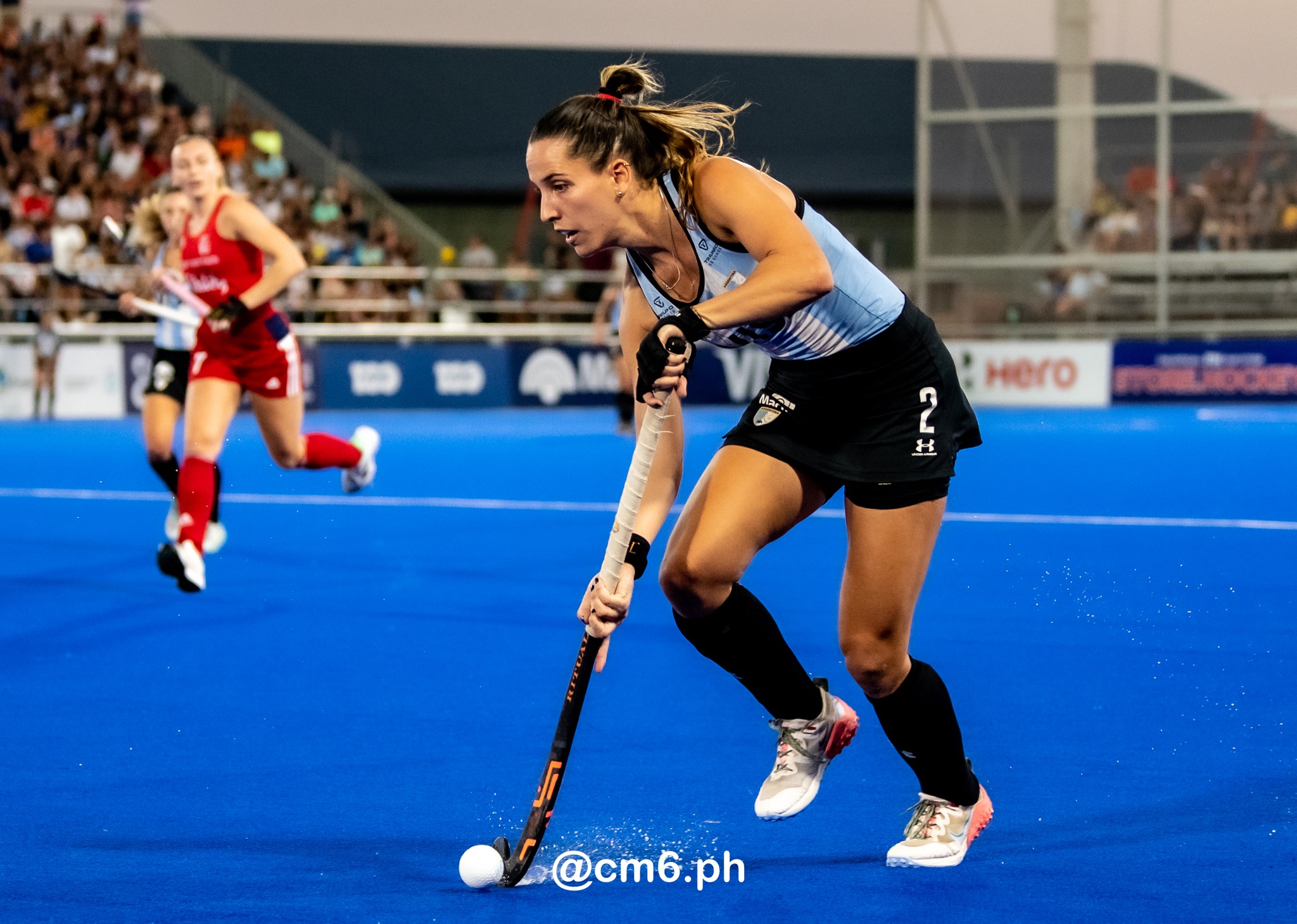 Sofia TOCCALINO -  Selección femenina de hockey sobre césped de Argentina - England women's national field hockey team - Field hockey - FIH PRO LEAGUE 2022-2023 - Argentina(3) vs (0) Great Britain (#FIHPF22ARGGBR12) Photo by: Christian Mas | Siuxy Sports 2022-12-15