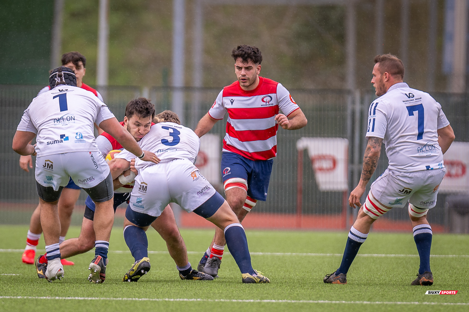  Universitario Bilbao Rugby - Club de Rugby La Vila - Rugby - FER 2024 - DHB - Universitario Bilbao Rugby (12) vs (38) CR La Vila (#FER24DHBUBRRHV02) Photo by: Fredy Monfoto | Siuxy Sports 2024-02-25