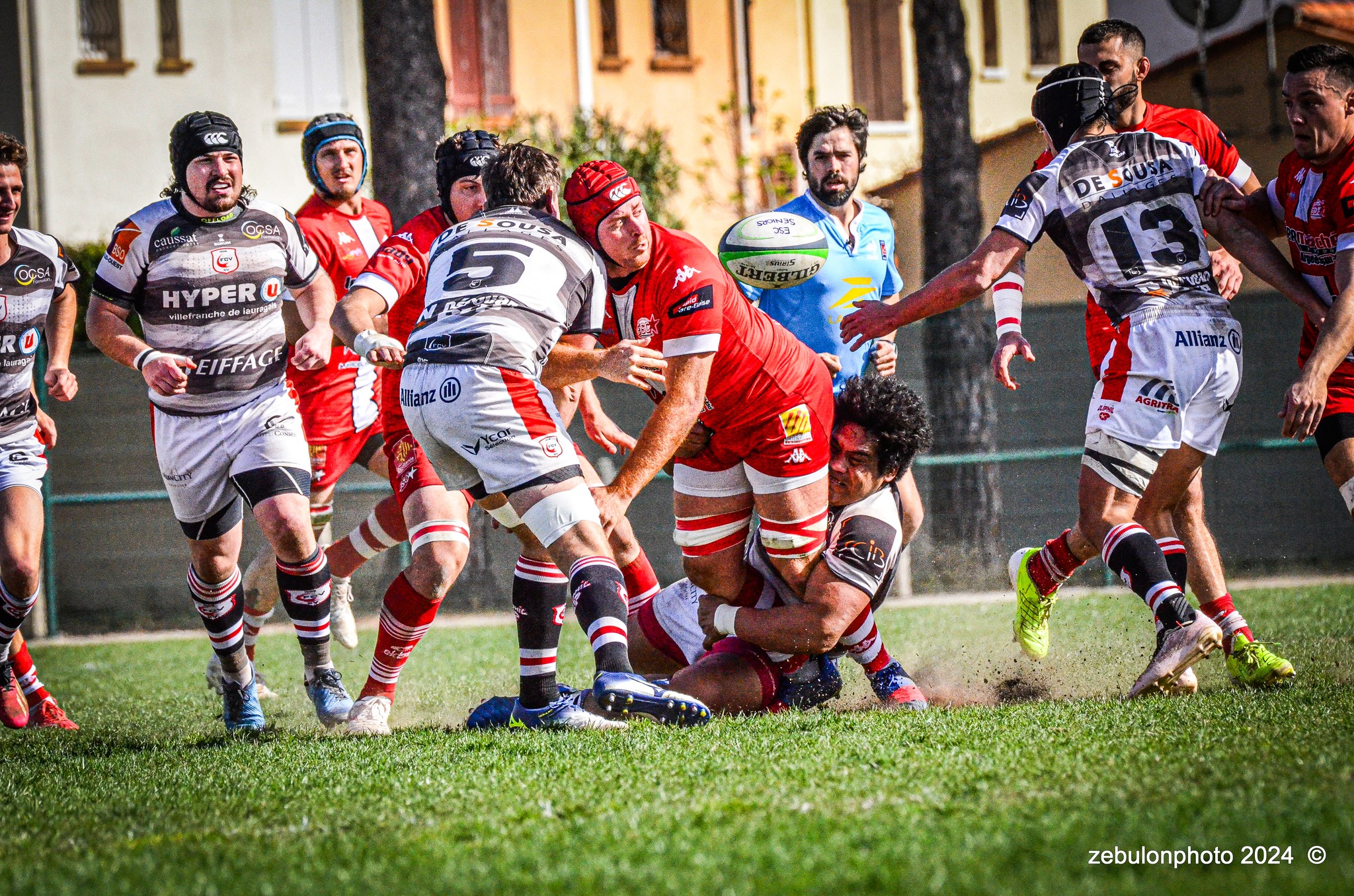  Étoile Sportive Catalane - Football Club Villefranchois - Lauragais - Rugby - FFR -  Fed 2 2024 - Etoile Sportive Catalane vs FC Villefranchois (#FFR24F2ESCFCV03) Photo by: Photo Zebulon | Siuxy Sports 2024-03-23