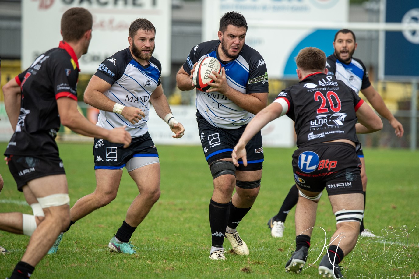  Bièvre Saint-Geoirs RC - US Vinay - Rugby - FFR 2024 Fed2 - Bievre SG vs US Vinay (#FFR24F2BSGUSV09) Photo by: Karine Valentin | Siuxy Sports 2024-09-22