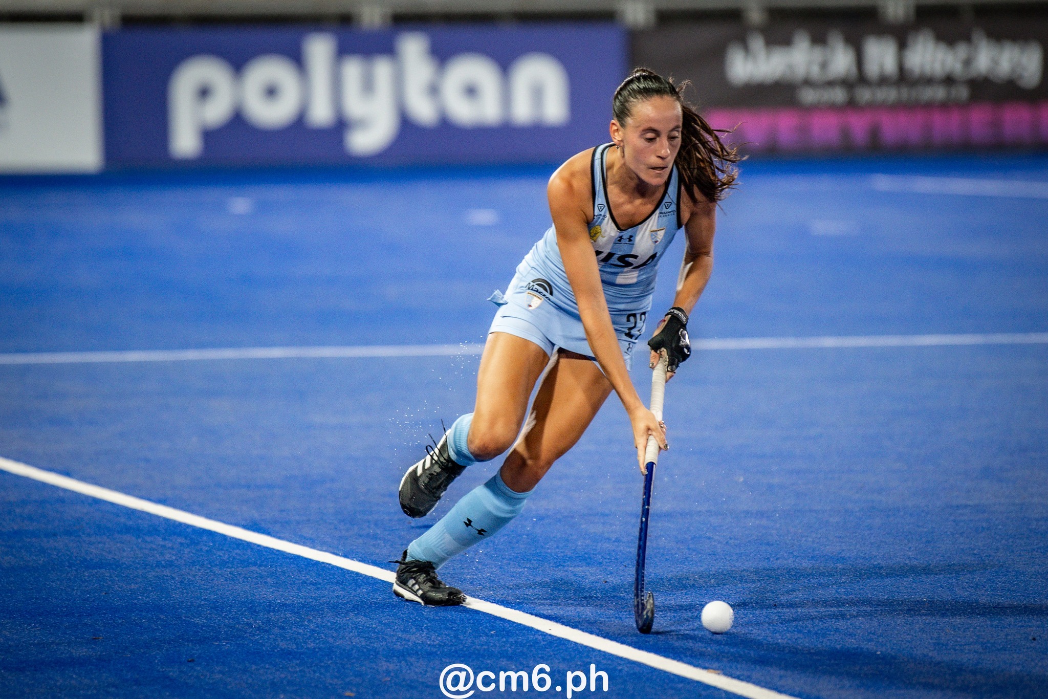 Eugenia TRINCHINETTI -  Selección femenina de hockey sobre césped de Argentina - Netherlands women's national field hockey team - Field hockey - FIH Pro League Fem 2023-2024 - Argentina (1) vs (4) Netherlands (#FIHPF24ARGNET12) Photo by: Christian Mas | Siuxy Sports 2023-12-08