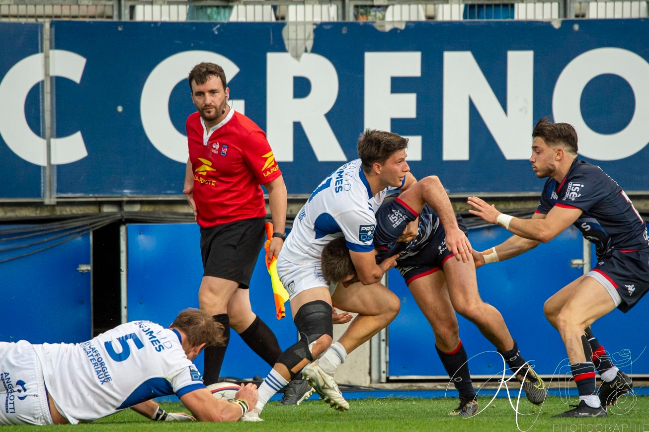  FC Grenoble Rugby - US Colomiers - Rugby - FFR 2024 PRO D2 - Grenoble (29) vs (10) Colomiers (#PD224D2GRECOL05) Photo by: Karine Valentin | Siuxy Sports 2024-05-10