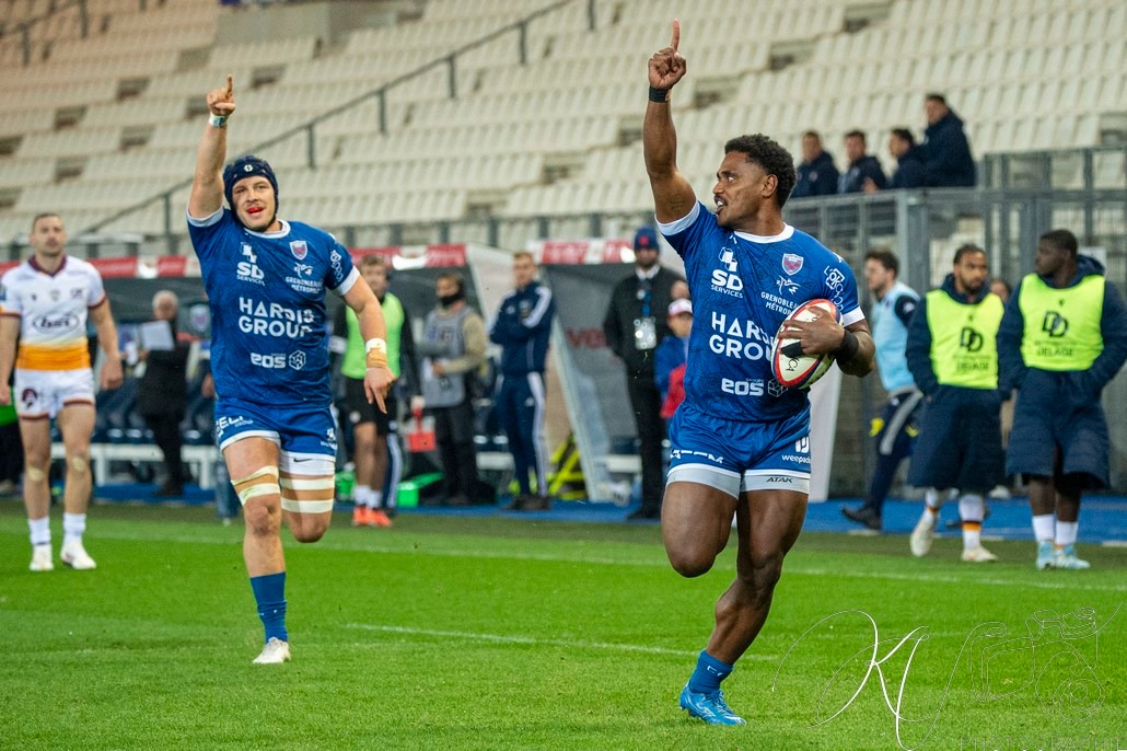  FC Grenoble Rugby - Soyaux Angoulême - Rugby - FFR 2024 - Pro D2 - FC Grenoble Rugby (37) vs (7) Soyaux Angouleme (#PD224PD2FCGSO11) Photo by: Karine Valentin | Siuxy Sports 2024-11-15