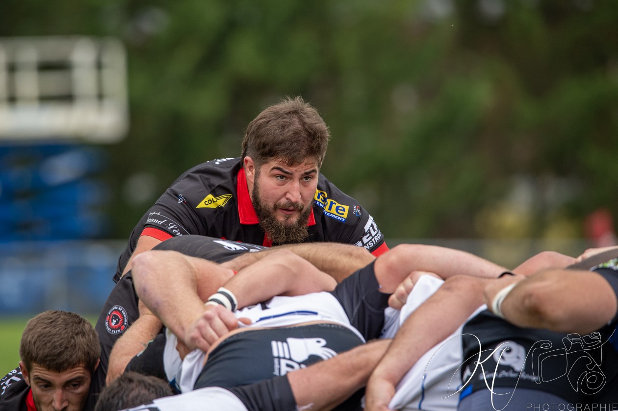  Bièvre Saint-Geoirs RC - US Vinay - Rugby - FFR 2024 Fed2 - Bievre SG vs US Vinay (#FFR24F2BSGUSV09) Photo by: Karine Valentin | Siuxy Sports 2024-09-22