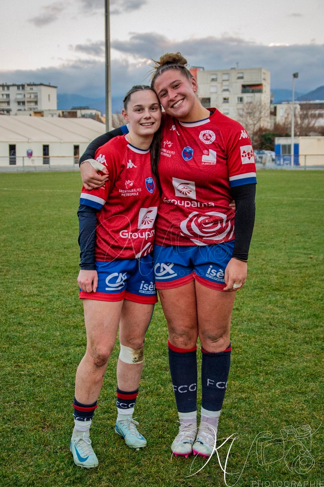  FC Grenoble Rugby - Lyon Olympique Universitaire - Rugby - FFR 2024 - Elite 1 Fém - FCG Amazones (8) vs (5) LOU (#FFR24E1FFCGLOU12) Photo by: Karine Valentin | Siuxy Sports 2024-12-14