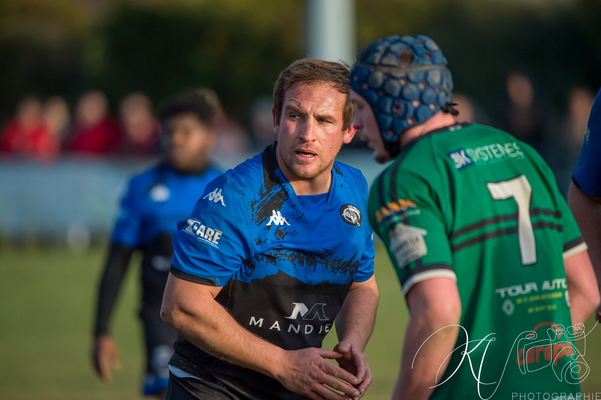  US Vinay - Rugby Club des Vallons de la Tour - Rugby - FED2 2024 - US Vinay (34) vs (25) RC des Vallons de la Tour (#FED224USVVDT01) Photo by: Karine Valentin | Siuxy Sports 2024-01-28
