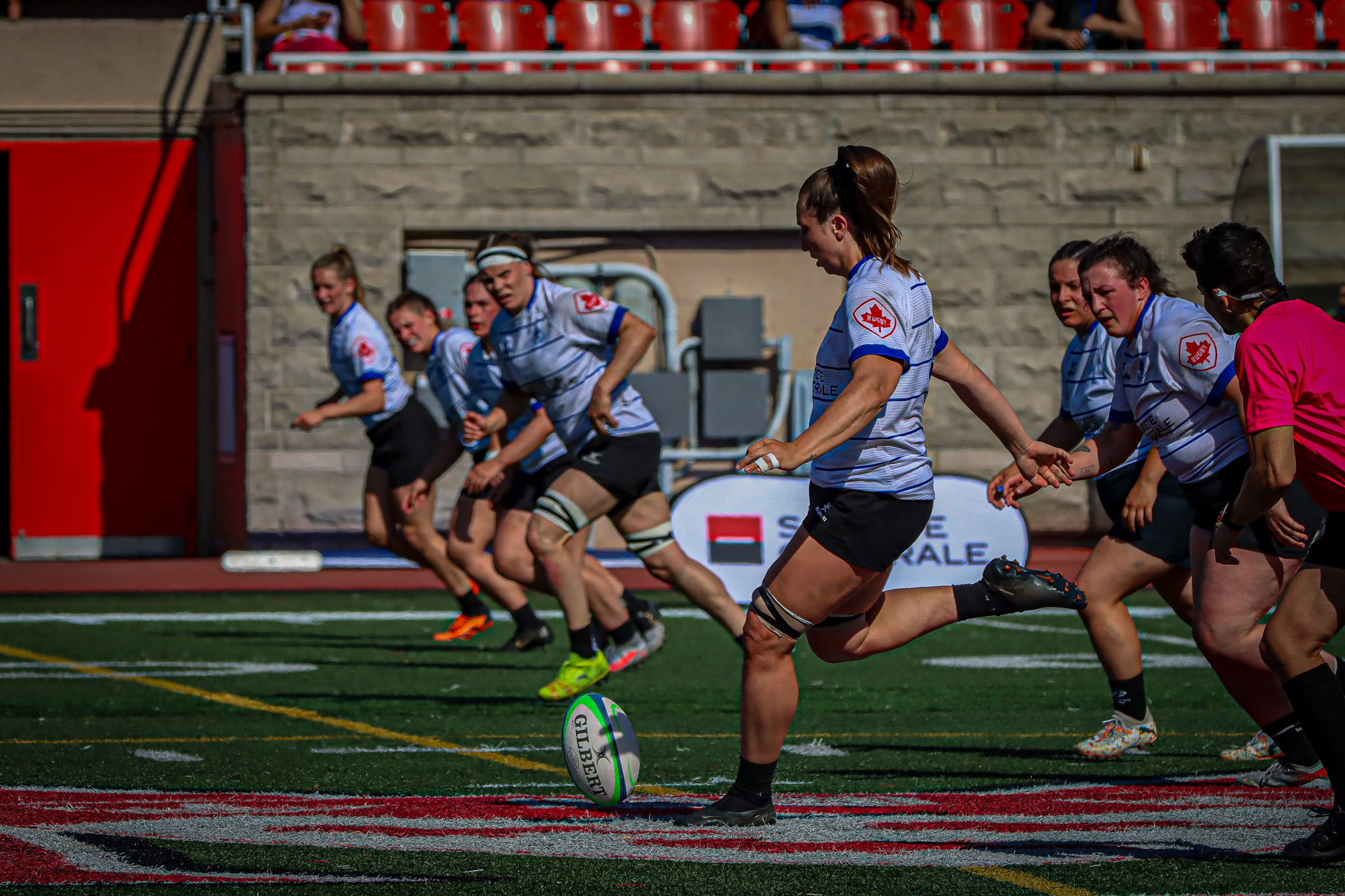  Équipe féminine - Rugby Québec - Ontario Blues (w) - Rugby - QORC-CROQ 2024 - FINALS - QUÉBEC EST (37) VS (13) ONTARIO EST - 1ST POSITION - Reel Mayarts (#QORC24QCEONE16) Photo by: Photo Mayarts | Siuxy Sports 2024-06-01