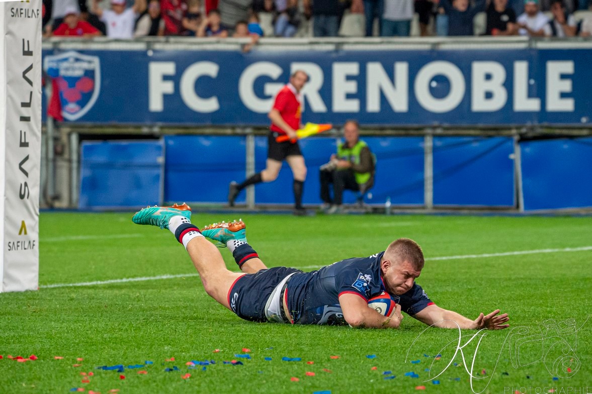  FC Grenoble Rugby - US Colomiers - Rugby - FFR 2024 PRO D2 - Grenoble (29) vs (10) Colomiers (#PD224D2GRECOL05) Photo by: Karine Valentin | Siuxy Sports 2024-05-10