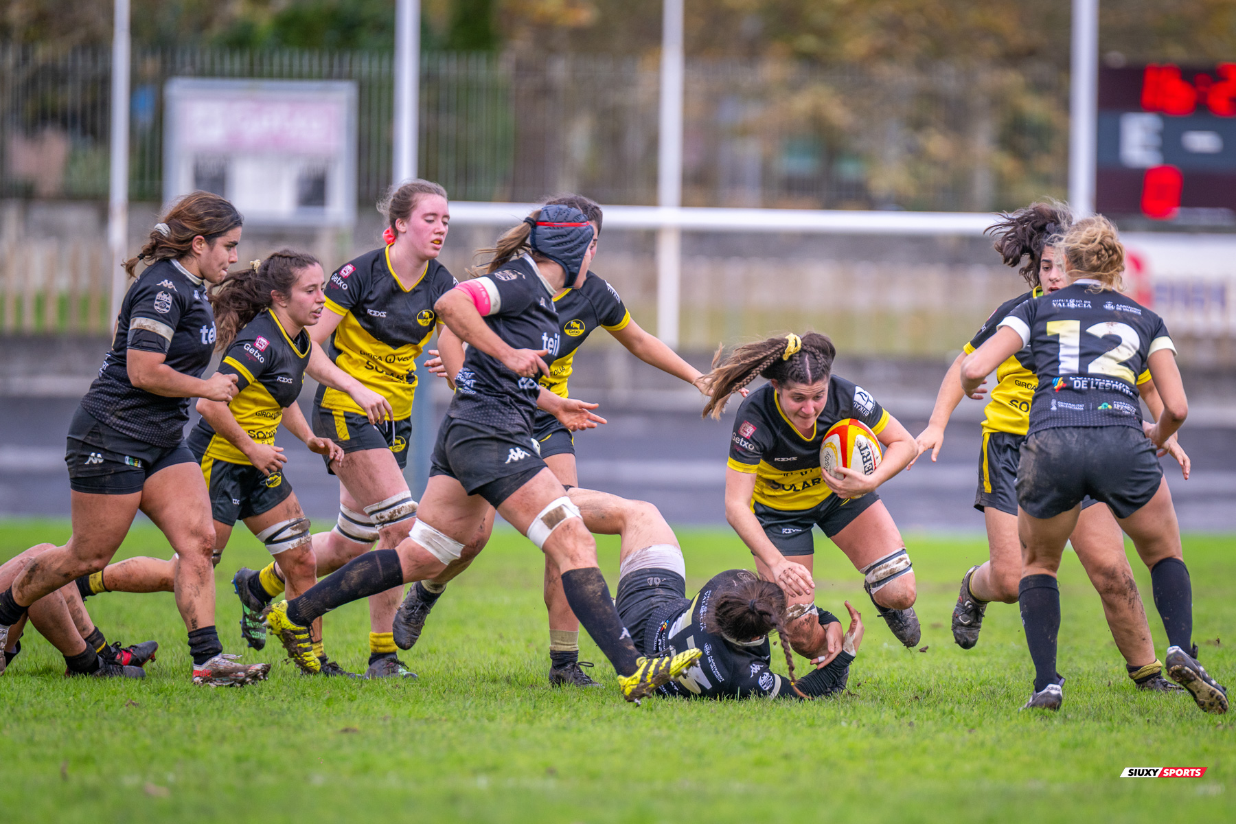 Getxo Artea Rugby Taldea - Rugby Turia - Rugby - FER 2023 - DHB F - Getxo Neskak Rt (25) vs (0) Rugby Turia (#FER23DHBGNRT12) Photo by: Fredy Monfoto | Siuxy Sports 2023-12-10