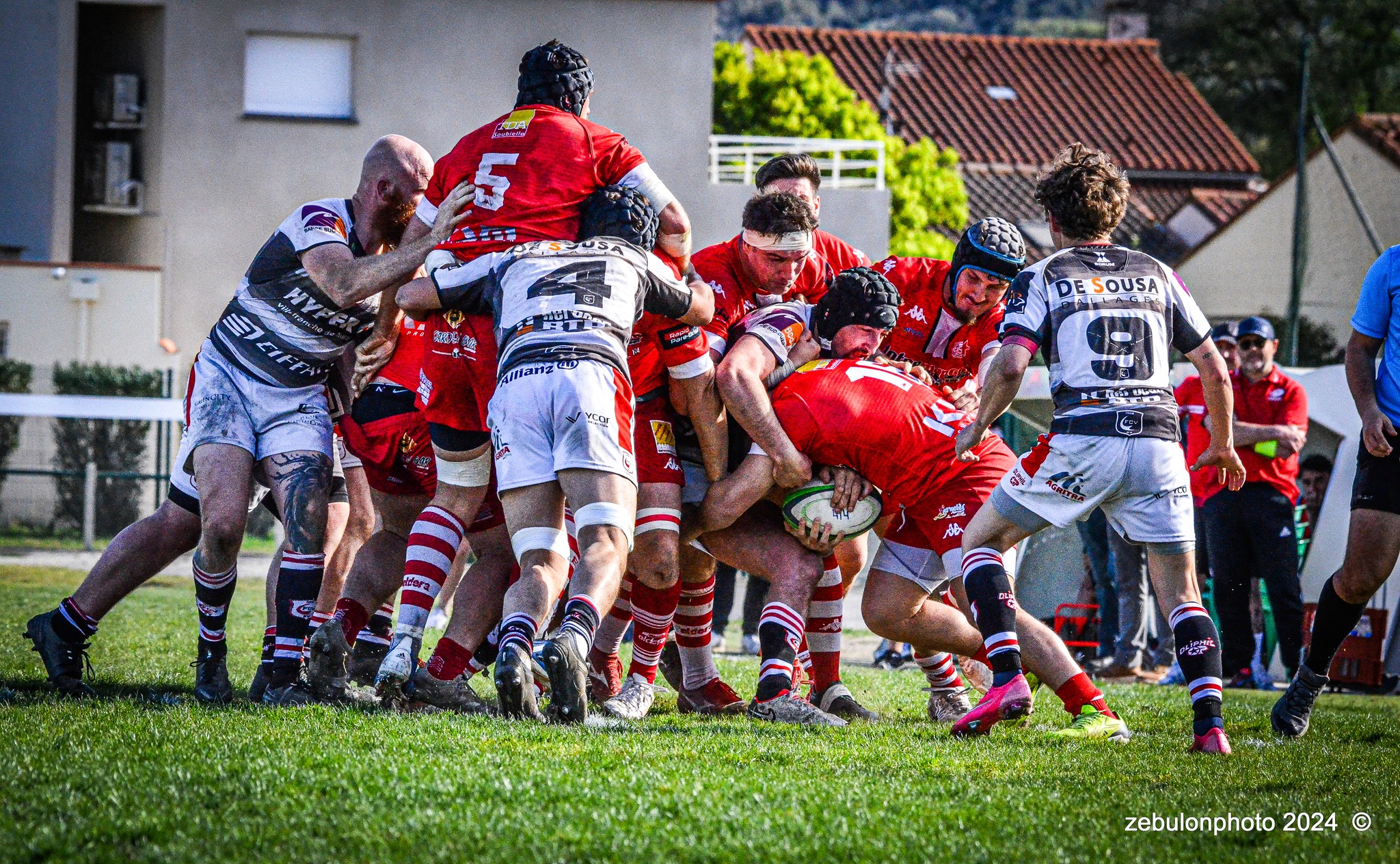  Étoile Sportive Catalane - Football Club Villefranchois - Lauragais - Rugby - FFR -  Fed 2 2024 - Etoile Sportive Catalane vs FC Villefranchois (#FFR24F2ESCFCV03) Photo by: Photo Zebulon | Siuxy Sports 2024-03-23