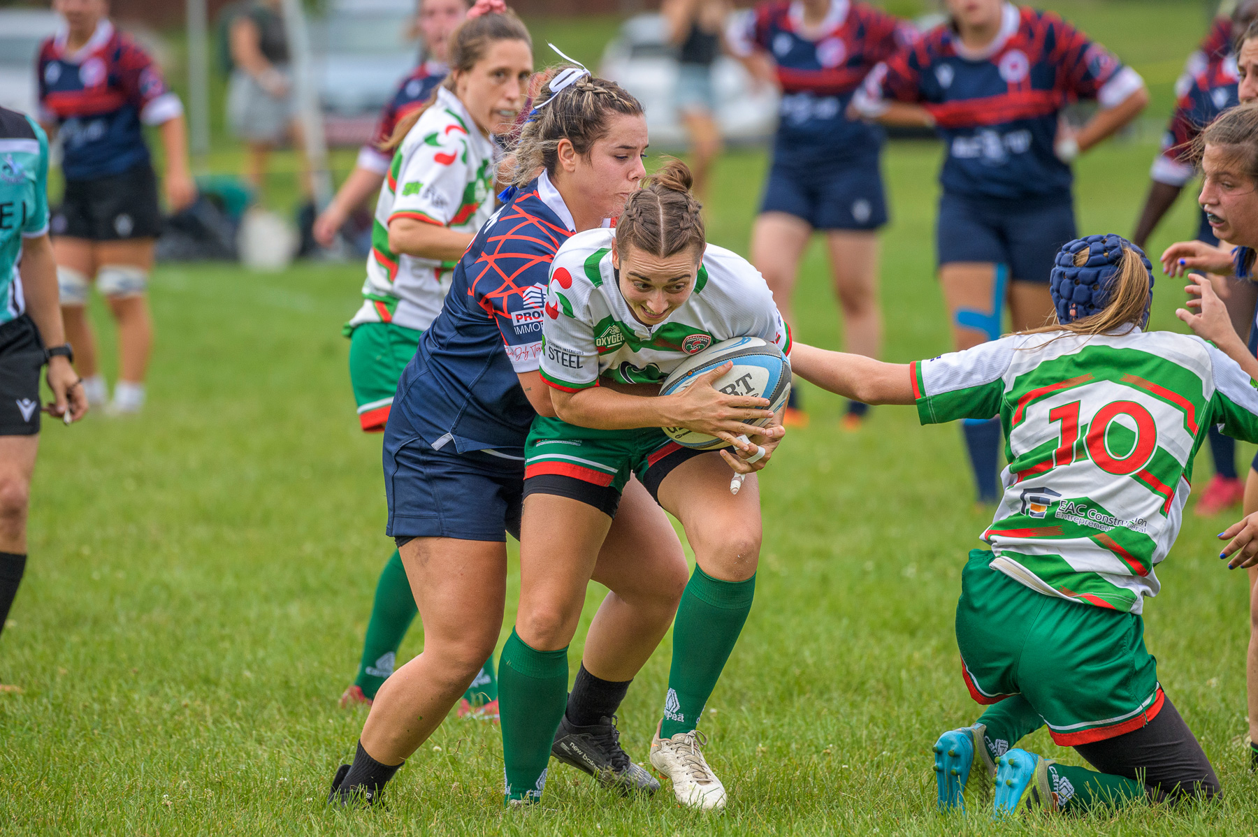  Braves de Trois-Rivières - Rugby Club de Montréal - Rugby - RQ 2024 - Finales - LPR2 F - Trois-Rivières vs RCM (#RQ24FLPR2FTRRCM) Photo by: Simon Duquette | Siuxy Sports 2024-08-17