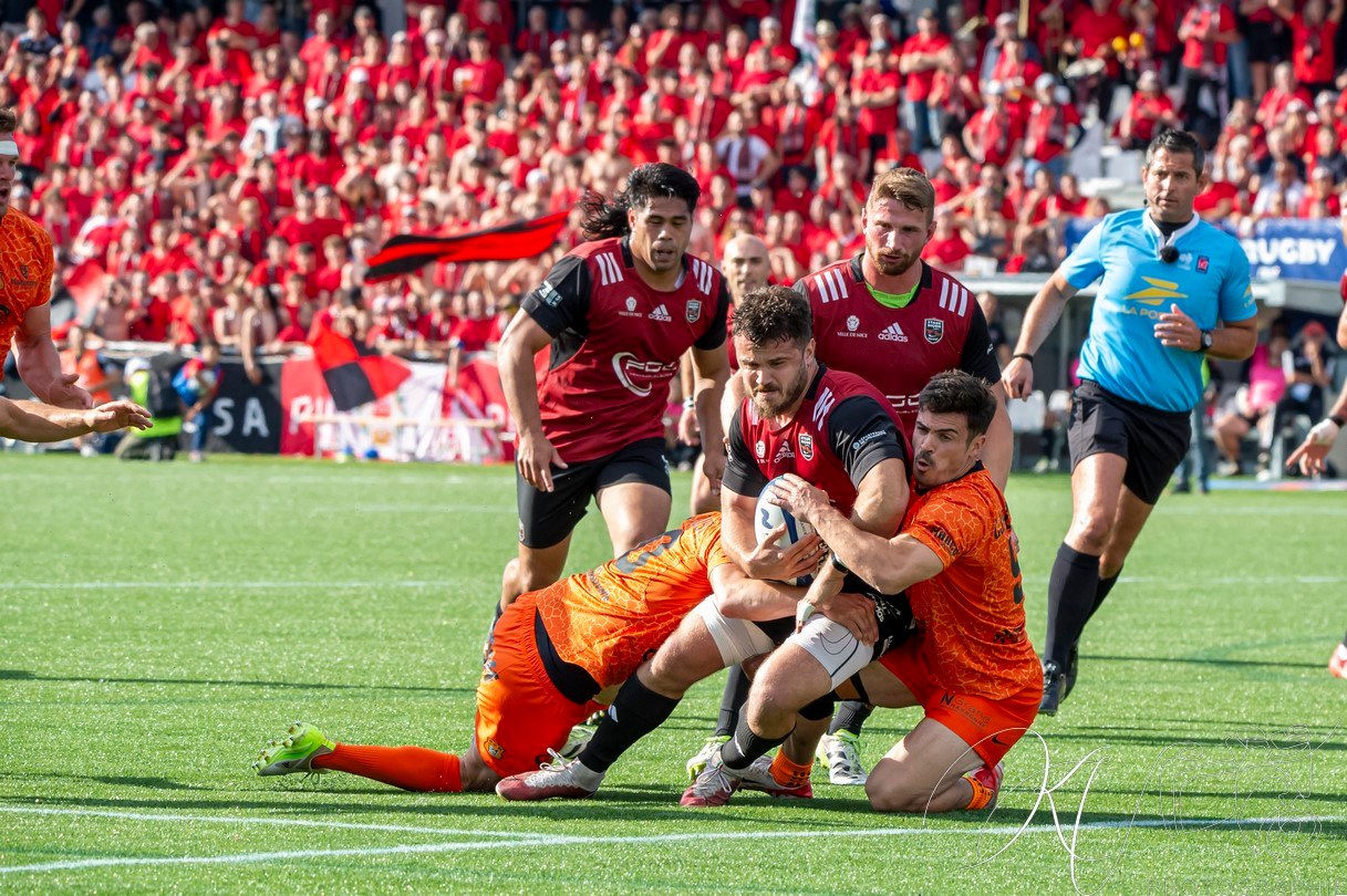  Stade niçois - Racing Club Narbonnais - Rugby - FFR 2024 - Finale Nationale - Nice (39) vs (30) Narbonne (#FFR24NATNICNAR05) Photo by: Karine Valentin | Siuxy Sports 2024-05-18