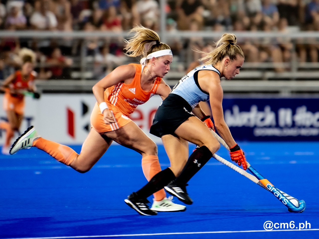 Victoria SAUZE VALDEZ -  Selección femenina de hockey sobre césped de Argentina - Netherlands women's national field hockey team - Field hockey - FIH PRO LEAGUE FEM 2023-2024 - ARGENTINA (1) VS (7) Países Bajos (#FIHPF24ARGPAB12) Photo by: Christian Mas | Siuxy Sports 2023-12-12