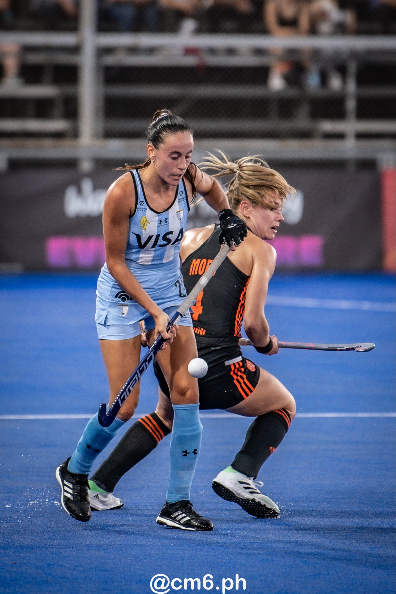 Eugenia TRINCHINETTI -  Selección femenina de hockey sobre césped de Argentina - Netherlands women's national field hockey team - Field hockey - FIH Pro League Fem 2023-2024 - Argentina (1) vs (4) Netherlands (#FIHPF24ARGNET12) Photo by: Christian Mas | Siuxy Sports 2023-12-08