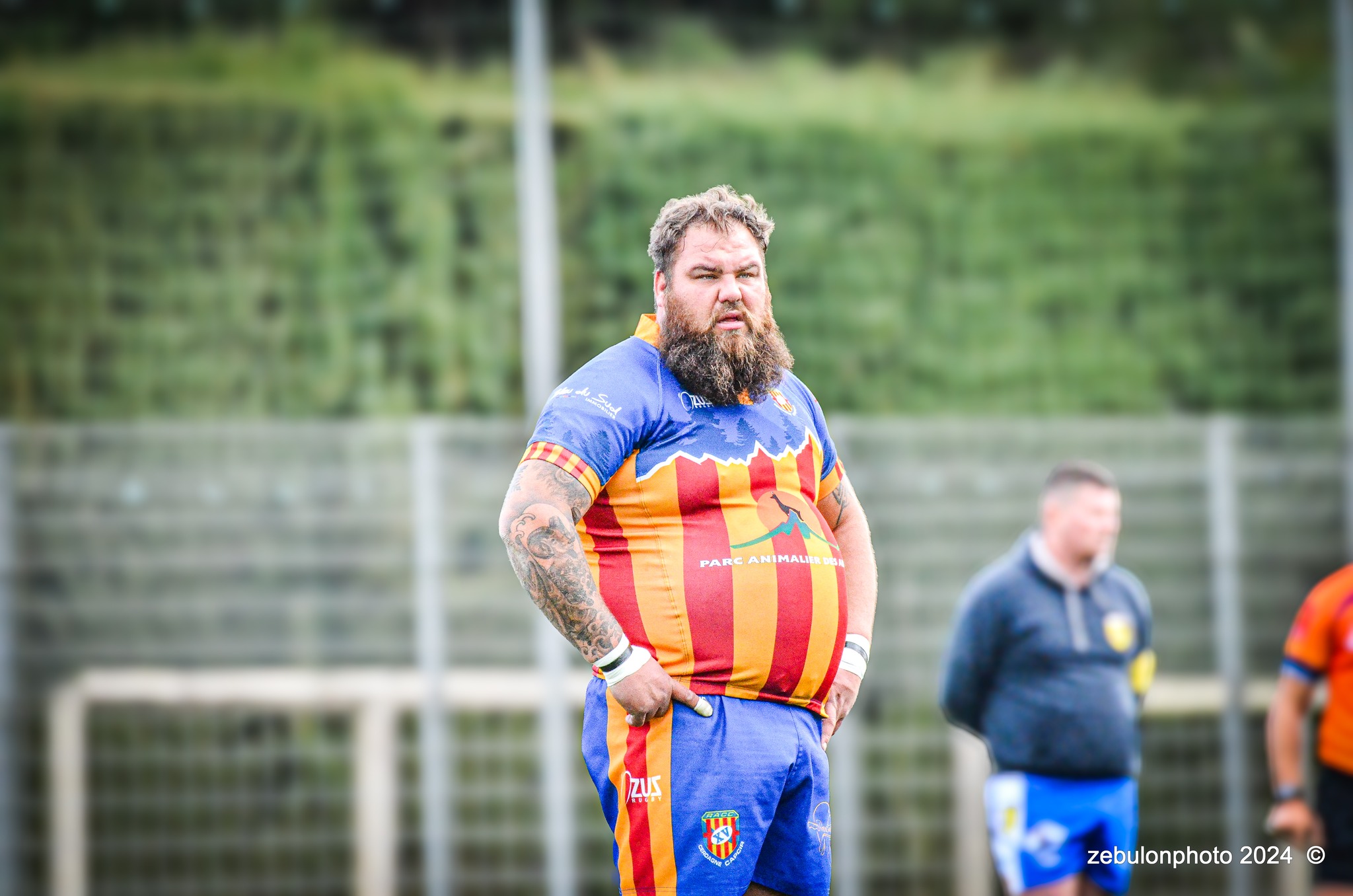  Cabestany Olympique XV - Rugby Athlétique Cerdagne Capcir - Rugby - Ligue Occitanie - Cabestany vs Cerdagne Capcir (#LO24CABRACC01) Photo by: Photo Zebulon | Siuxy Sports 2024-01-27