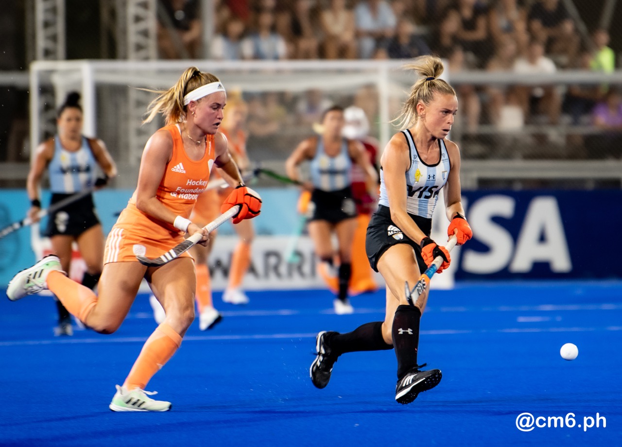 Victoria SAUZE VALDEZ -  Selección femenina de hockey sobre césped de Argentina - Netherlands women's national field hockey team - Field hockey - FIH PRO LEAGUE FEM 2023-2024 - ARGENTINA (1) VS (7) Países Bajos (#FIHPF24ARGPAB12) Photo by: Christian Mas | Siuxy Sports 2023-12-12