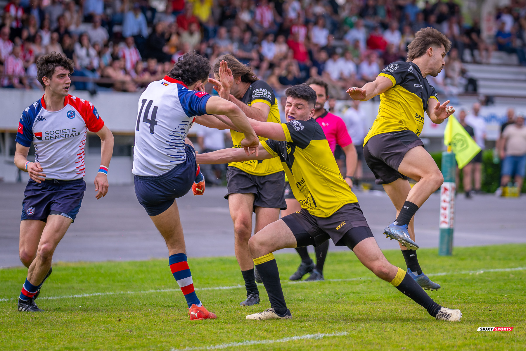  Getxo Artea Rugby Taldea - Club de Rugby Liceo Francés - Rugby - FER 2024 - DHB - Getxo RT (38) vs (22) Liceo Frances (#FER24DGETLFR04) Photo by: Fredy Monfoto | Siuxy Sports 2024-04-06