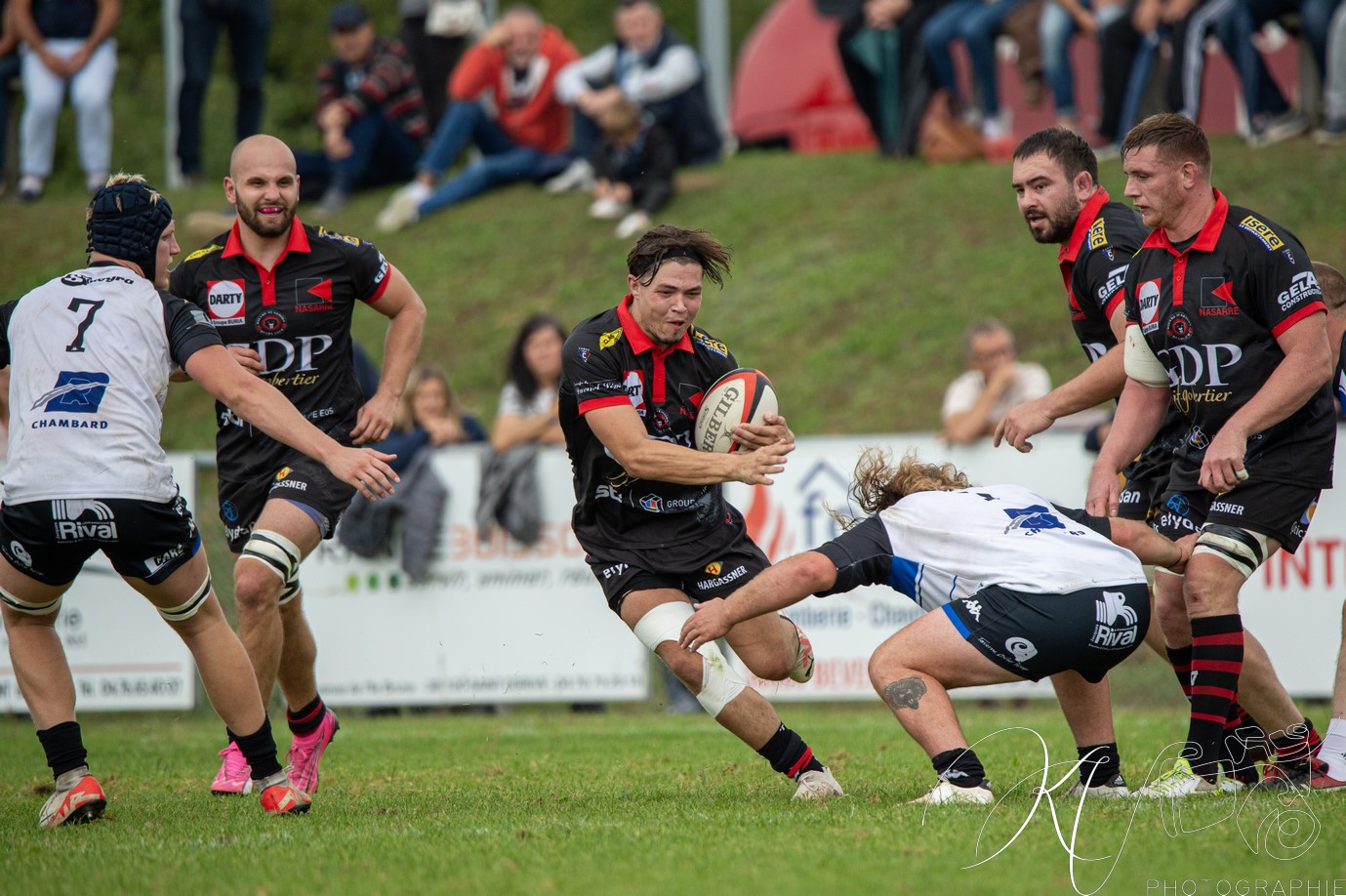  Bièvre Saint-Geoirs RC - US Vinay - Rugby - FFR 2024 Fed2 - Bievre SG vs US Vinay (#FFR24F2BSGUSV09) Photo by: Karine Valentin | Siuxy Sports 2024-09-22