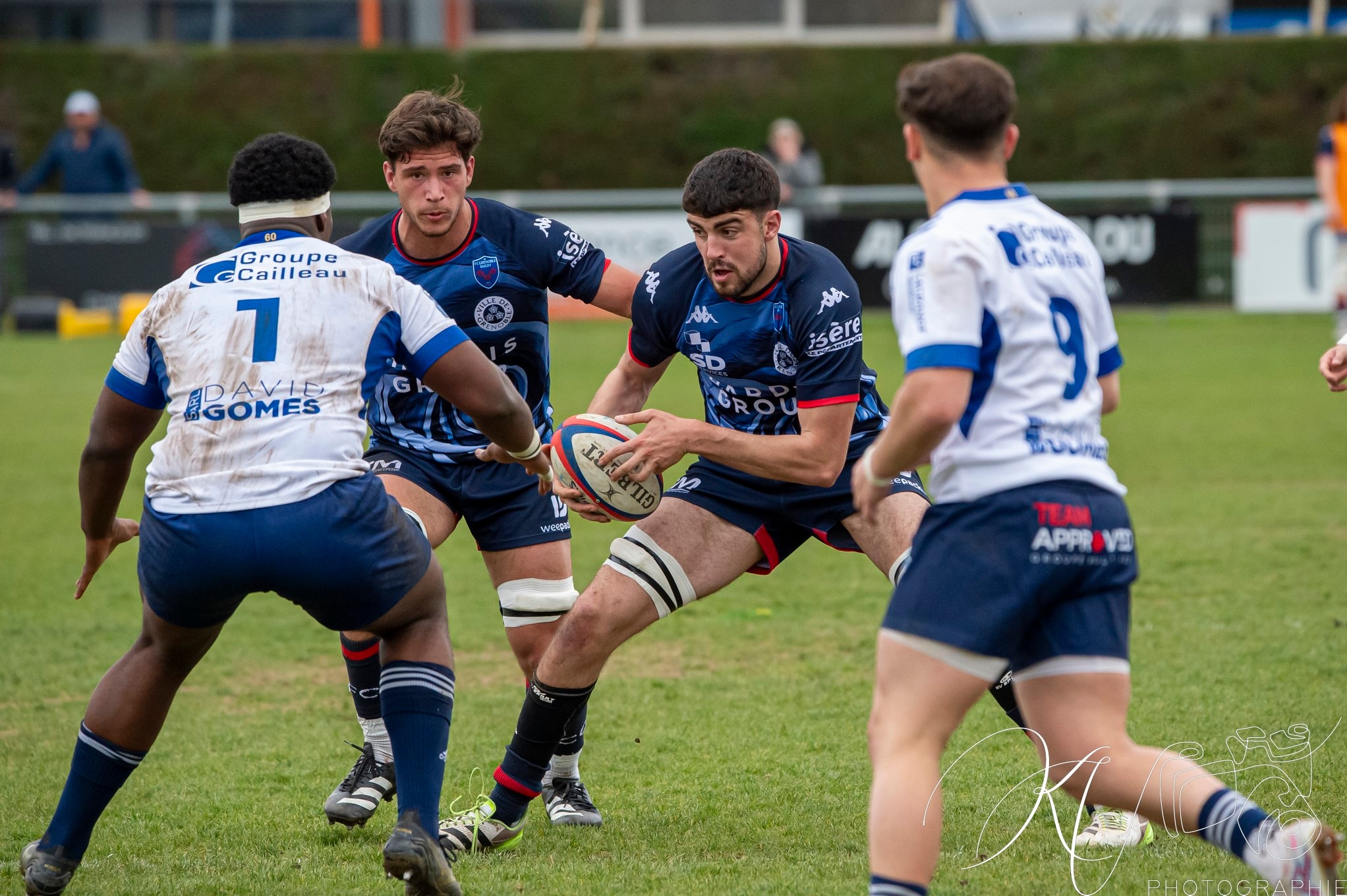  FC Grenoble Rugby - US Colomiers - Rugby - 2024 Espoirs - FC Grenoble (19) vs (13) US Colomiers (#ESP24FCGUSC03) Photo by: Karine Valentin | Siuxy Sports 2024-03-17