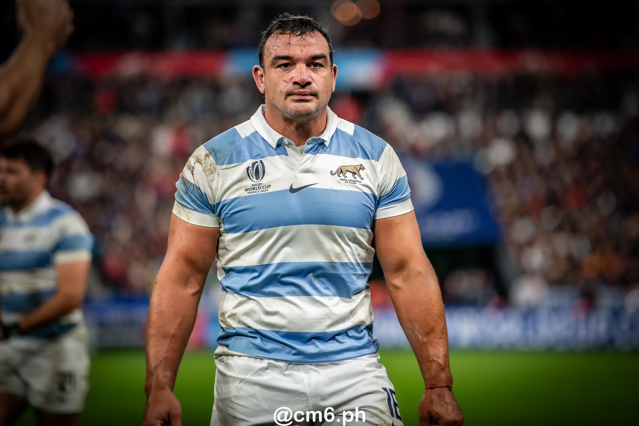 Agustín CREEVY -  Selección Argentina de Rugby XV - New Zealand national rugby union team - Rugby - RWC 2023 - Semi final - Los Pumas (6) vs (44) All Blacks (#RWC23ARGNZL10) Photo by: Christian Mas | Siuxy Sports 2023-10-27