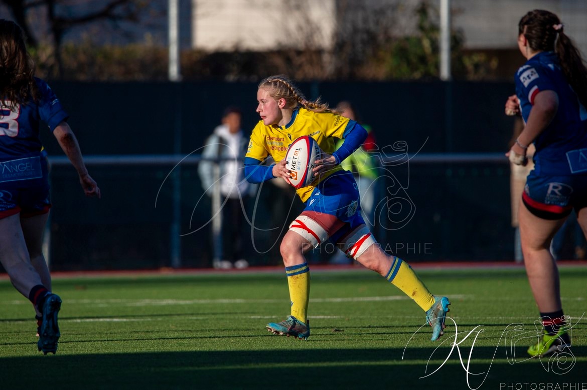  FC Grenoble Rugby - ASM Romagnat rugby féminin - Rugby - FFR 2024 - Réserve Élite - FCG Amazones vs ASM Romagnat (#FFR24REFCGASMR11) Photo by: Karine Valentin | Siuxy Sports 2024-11-30