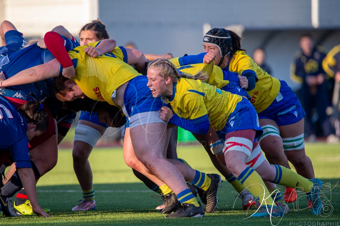  FC Grenoble Rugby - ASM Romagnat rugby féminin - Rugby - FFR 2024 - Réserve Élite - FCG Amazones vs ASM Romagnat (#FFR24REFCGASMR11) Photo by: Karine Valentin | Siuxy Sports 2024-11-30