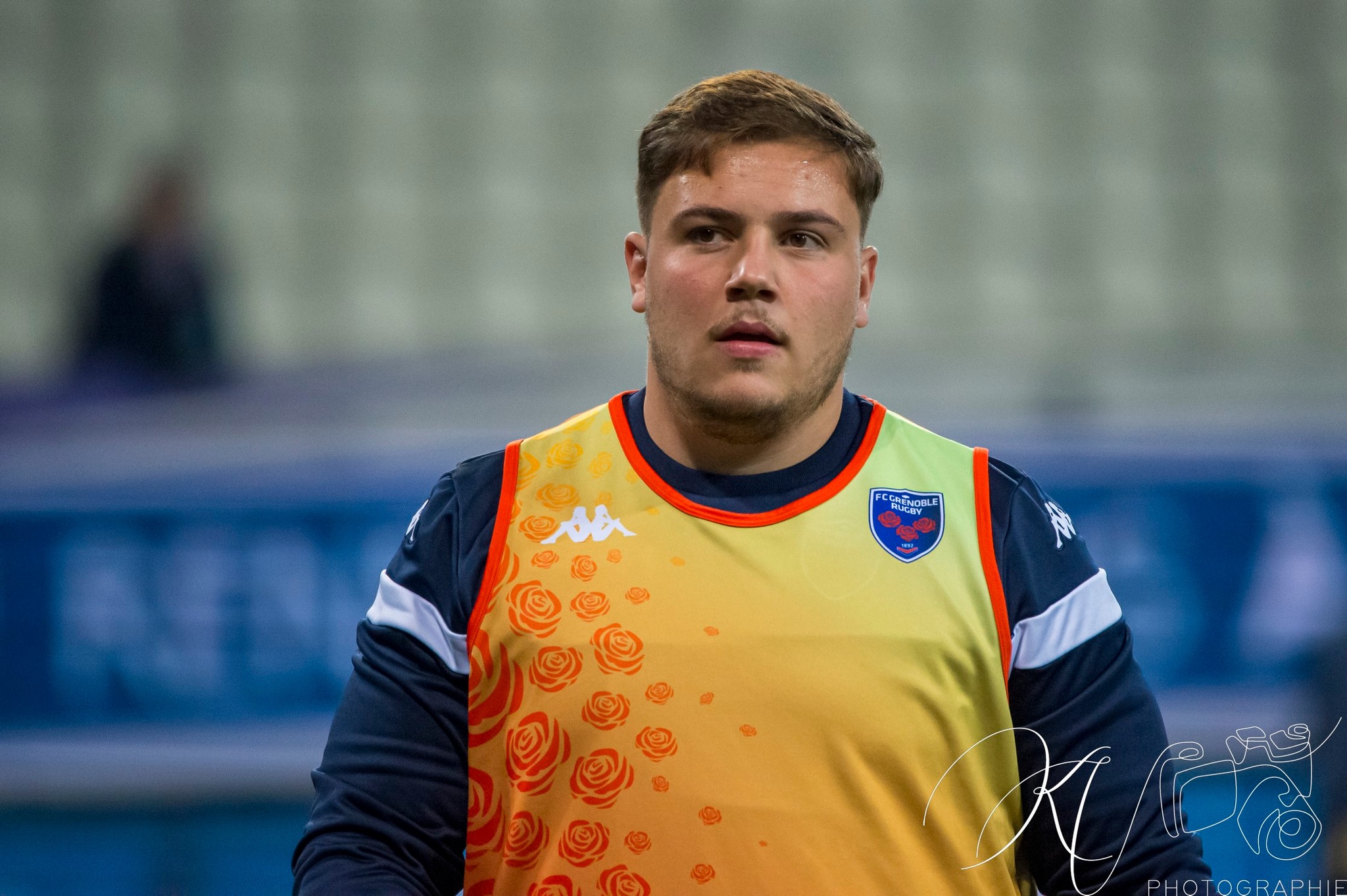 Theo LAVOINE -  FC Grenoble Rugby - CA Brive - Rugby - Pro D2 - FC Grenoble (40) vs (29) CA Brive (#PD224FCGBRI02) Photo by: Karine Valentin | Siuxy Sports 2024-02-15