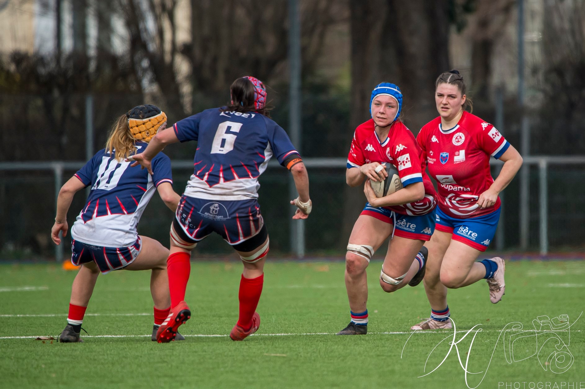  FC Grenoble Rugby - Blagnac - Rugby - 2024 Réserve FÉMININE - FC GRENOBLE AMAZONES VS BLAGNAC (#R24FCGBLA02) Photo by: Karine Valentin | Siuxy Sports 2024-02-18