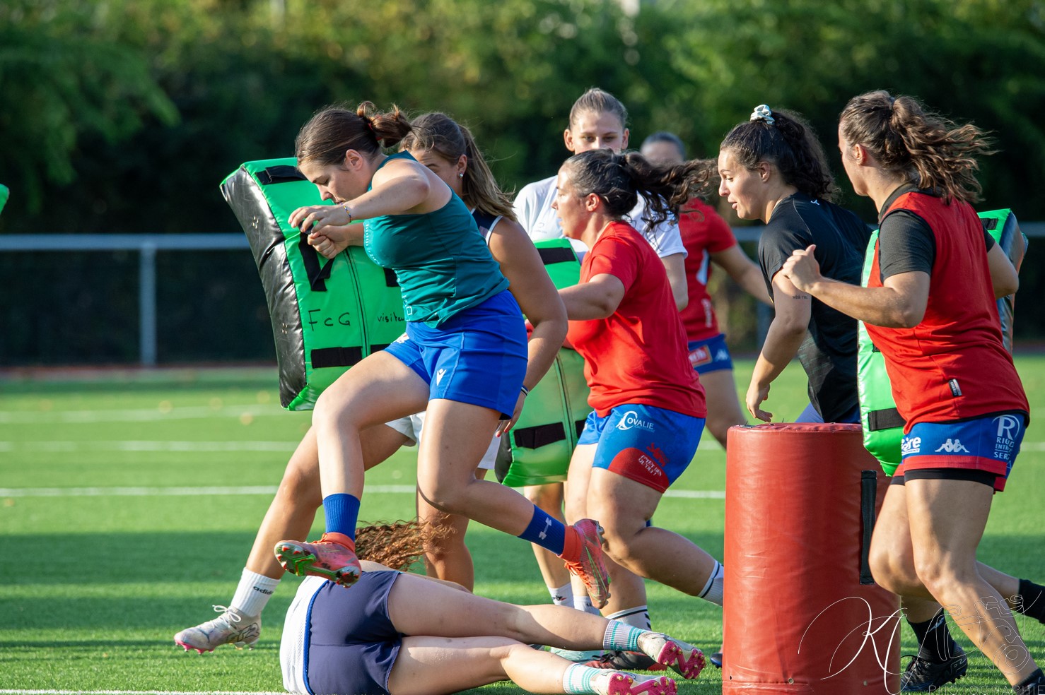  FC Grenoble Rugby -  - Rugby - ENTRAINEMENT FCG Amazones DU 24 août 2024 (#FCG24ENT2408) Photo by: Karine Valentin | Siuxy Sports 2024-08-24