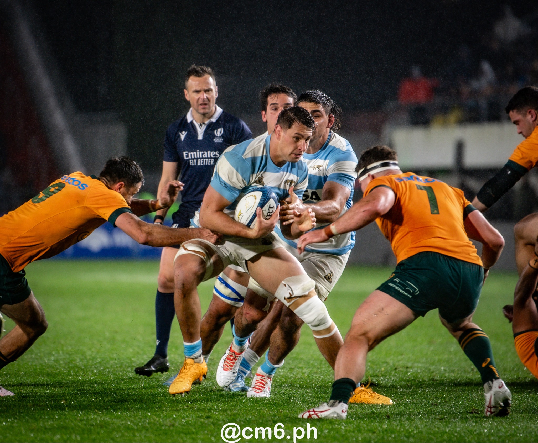  Selección Argentina de Rugby XV - Australia national rugby union team (M) - Rugby - Rugby Championship 2024 - Argentina Pumas (19) vs (20) Australia Wallabies (#CHAMP24R3ARGAUS) Photo by: Christian Mas | Siuxy Sports 2024-08-31