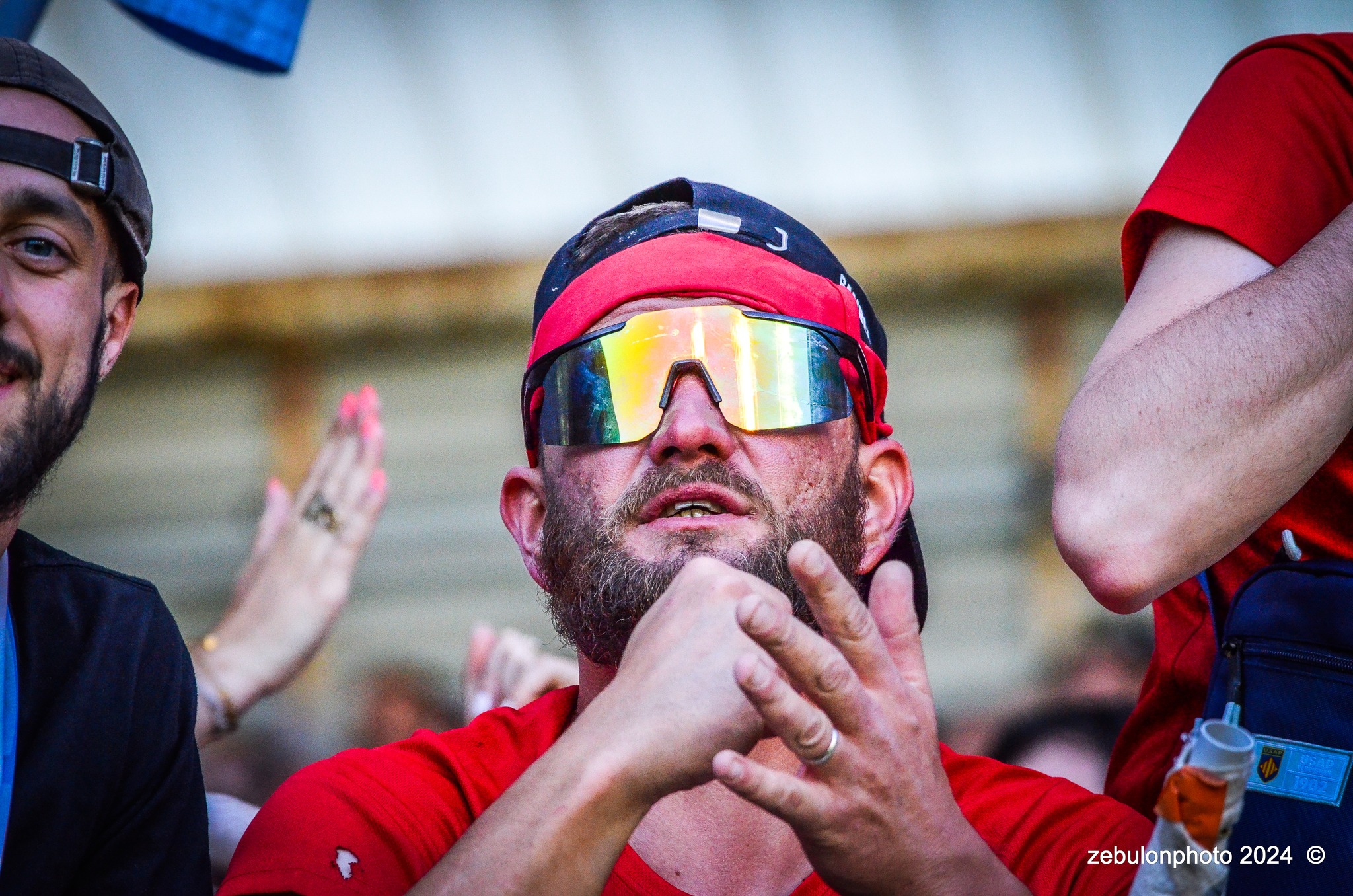  US Arlequins Perpignanais - Lyon Olympique Universitaire - Rugby - FFR 2024 - TOP14 - USAP (51) VS (20) LOU (#FFR24T14USALOU04) Photo by: Photo Zebulon | Siuxy Sports 2024-04-20