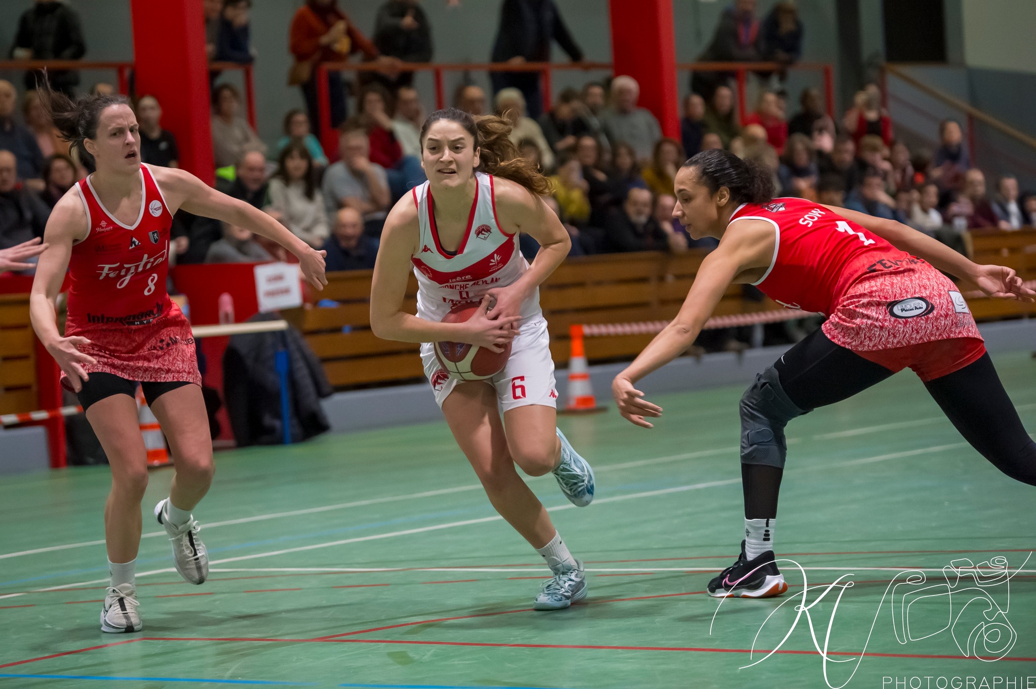  BC Tronche Meylan - Feytiat Basket 87 - Basketball - LF2 2024 - BCTM (80) vs (56) Feytiat (#FFBBLF224BCTFEY01) Photo by: Karine Valentin | Siuxy Sports 2024-01-20