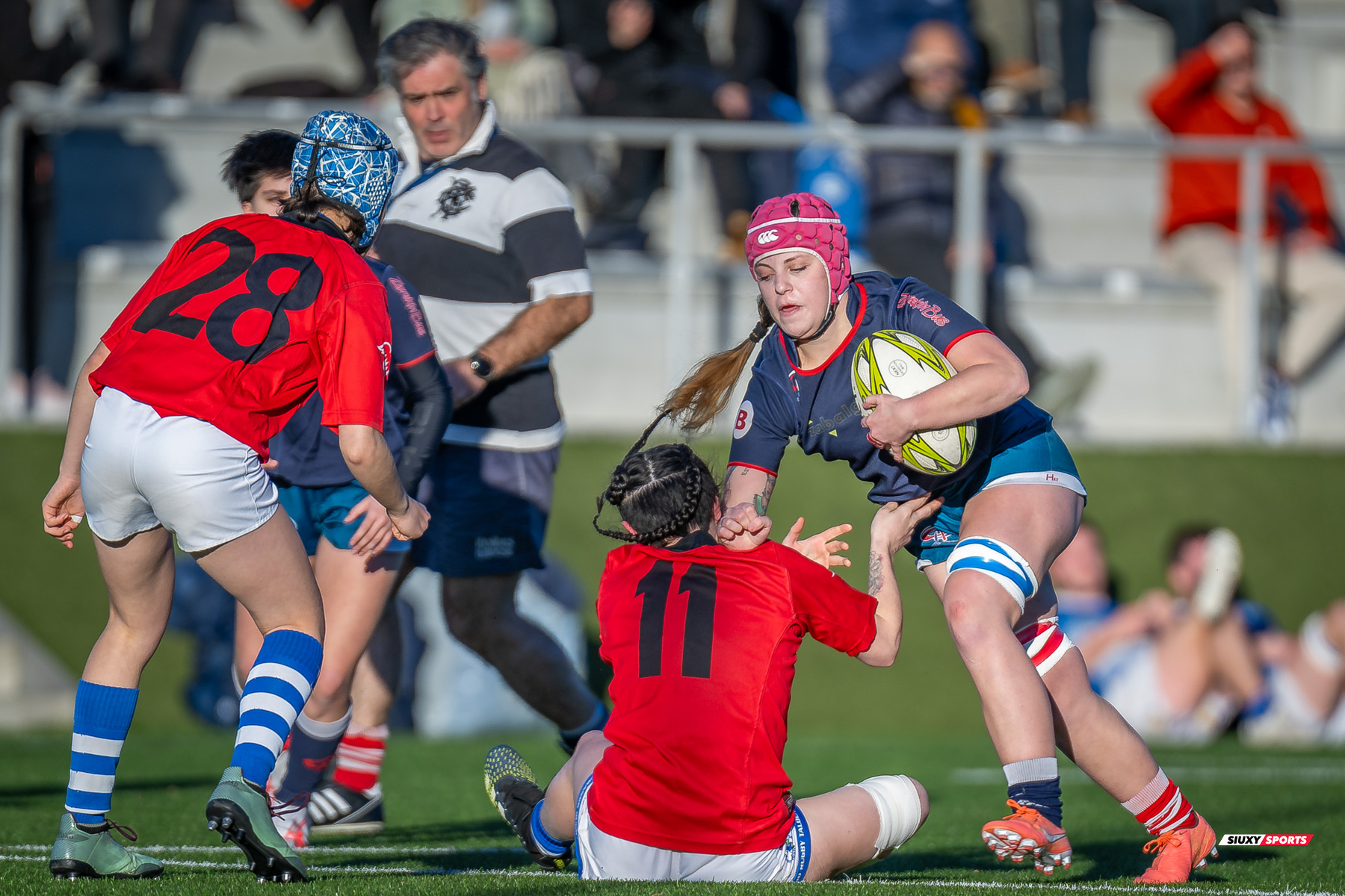  Universitario Bilbao Rugby - Durango Rugby Taldea - Rugby - FER 2024 - SR FEM - Universidad Bilbao Rugby vs Durango (#FER24UBRDUR01) Photo by: Fredy Monfoto | Siuxy Sports 2024-01-20