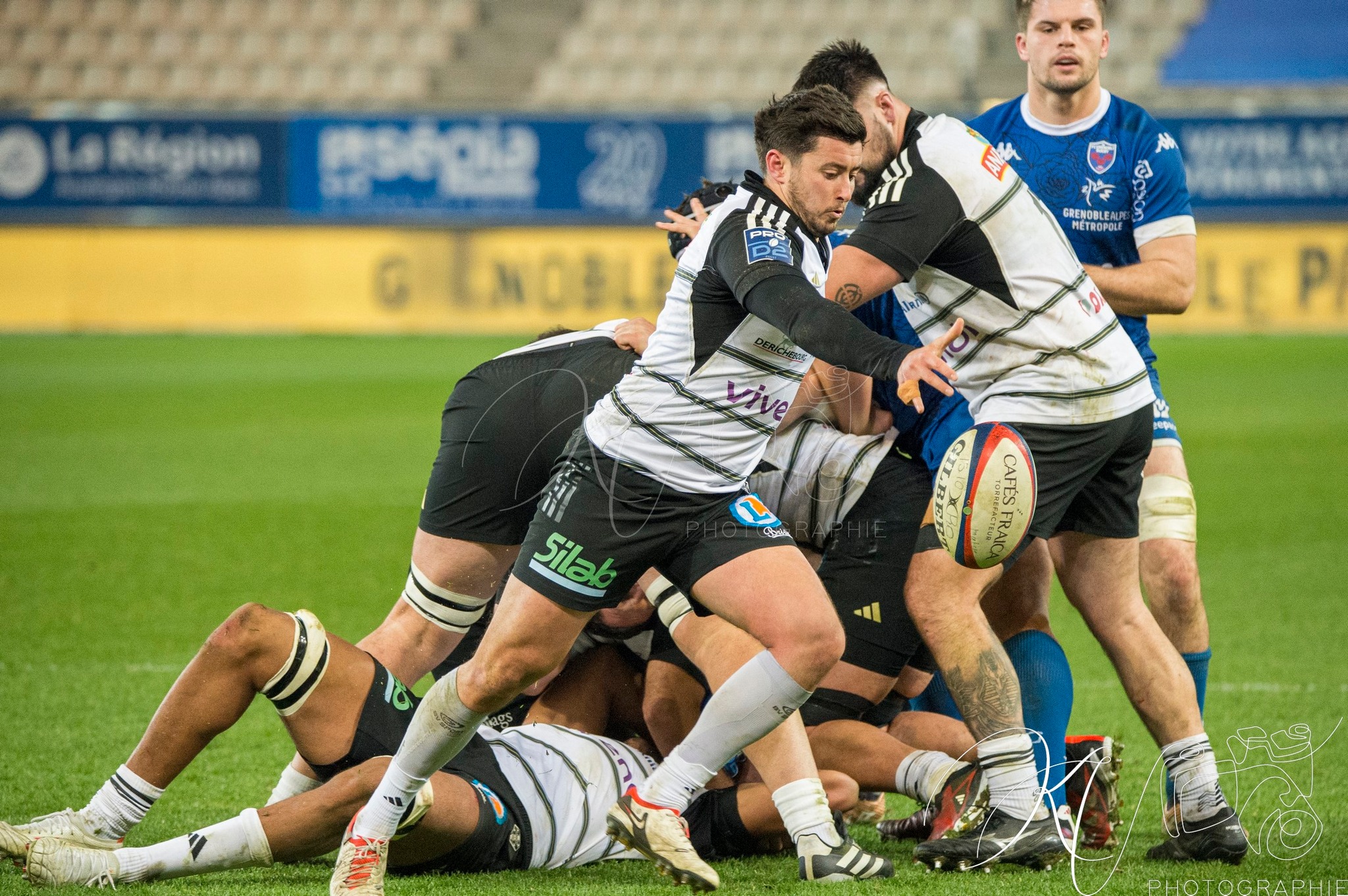  FC Grenoble Rugby - CA Brive - Rugby - FFR 2024 Fed2 - FC Grenoble Rugby (34) vs (22) CA Brive (#FFR24F2FCGBRI12) Photo by: Karine Valentin | Siuxy Sports 2024-12-13