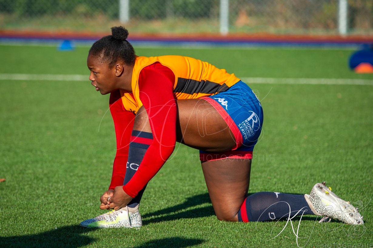  FC Grenoble Rugby - ASM Romagnat rugby féminin - Rugby - FFR 2024 - Réserve Élite - FCG Amazones vs ASM Romagnat (#FFR24REFCGASMR11) Photo by: Karine Valentin | Siuxy Sports 2024-11-30