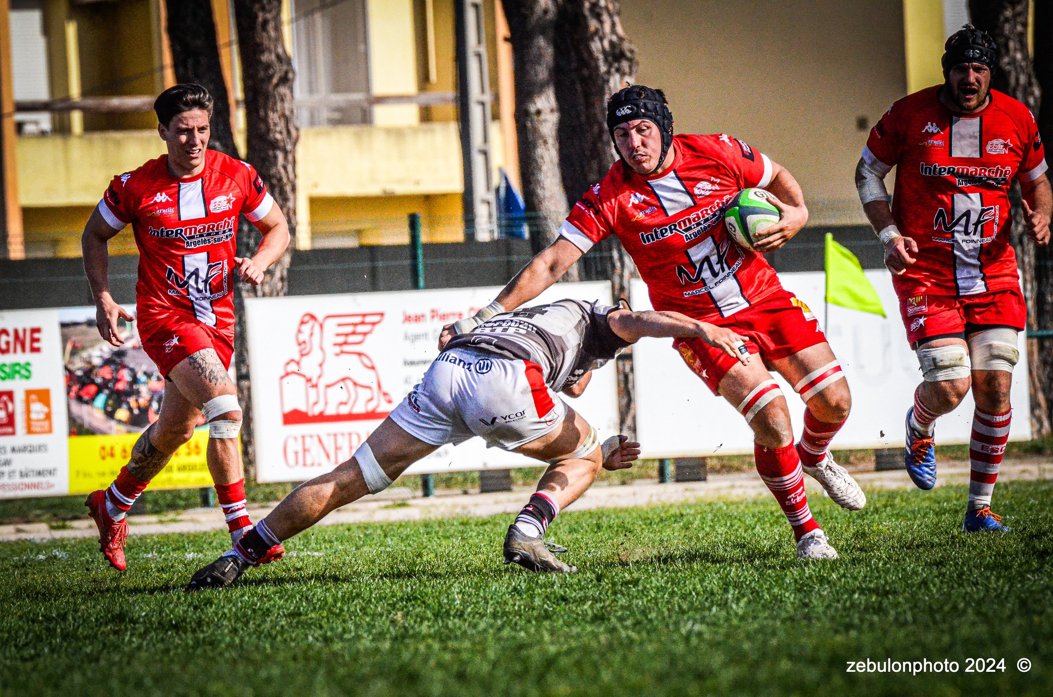  Étoile Sportive Catalane - Football Club Villefranchois - Lauragais - Rugby - FFR -  Fed 2 2024 - Etoile Sportive Catalane vs FC Villefranchois (#FFR24F2ESCFCV03) Photo by: Photo Zebulon | Siuxy Sports 2024-03-23