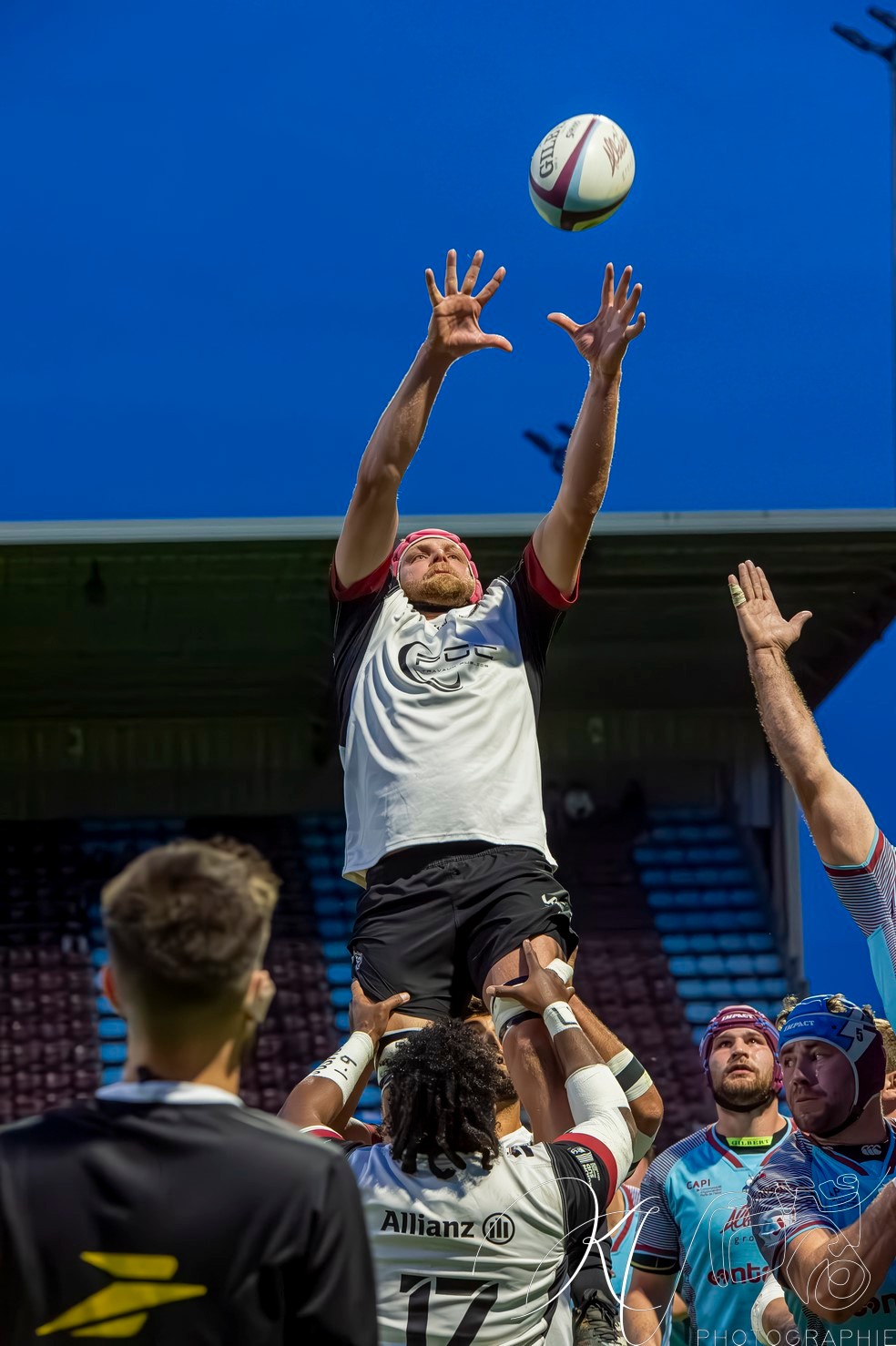  CS Bourgoin-Jallieu - Stade niçois - Rugby - FFR 2024 - National - CS Bourgoin-Jallieu (25) vs (23) Stade Niçois (#FFR24NATCSBJST04) Photo by: Karine Valentin | Siuxy Sports 2024-04-06
