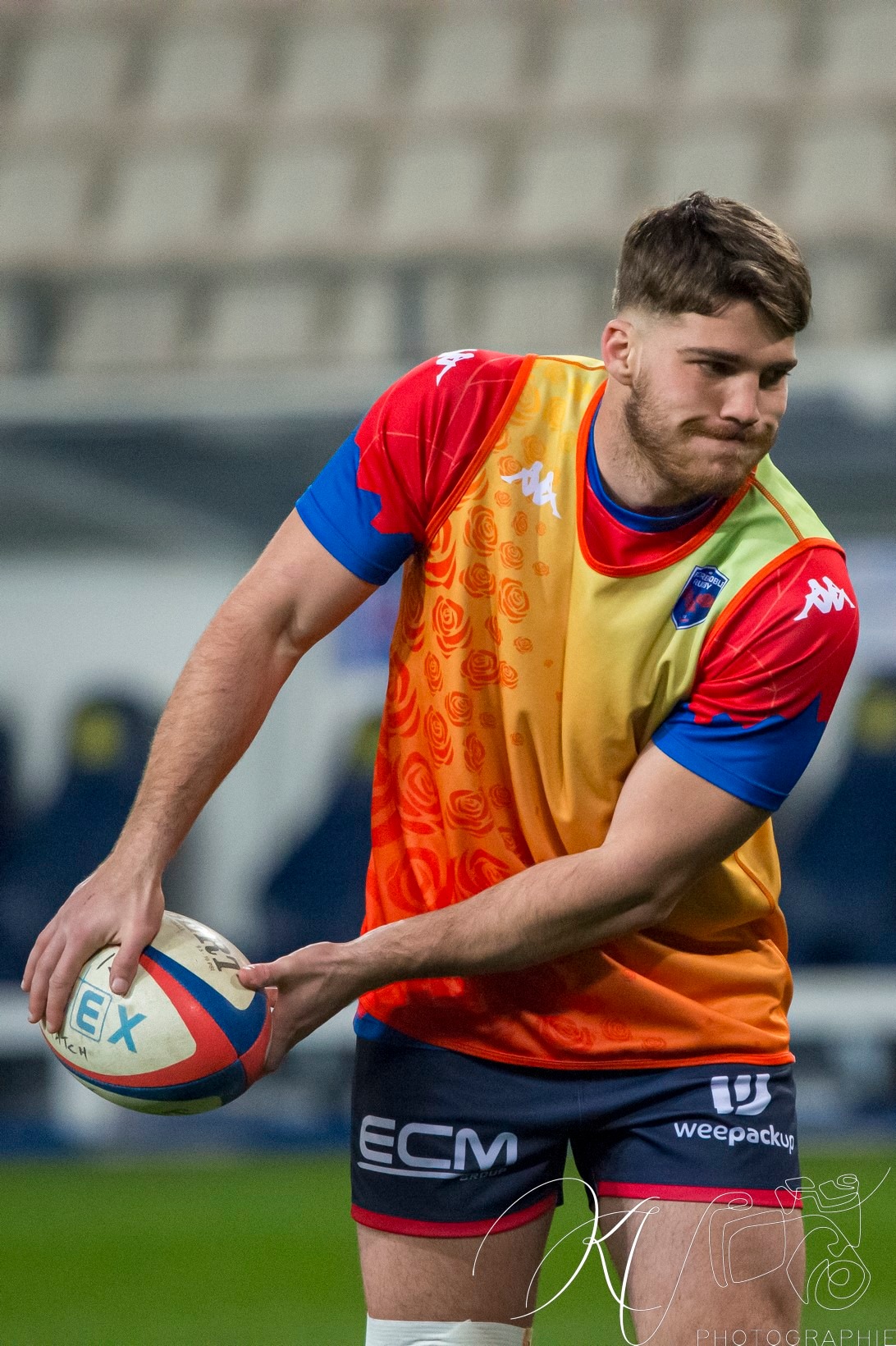 Jules ESCOFFIER -  FC Grenoble Rugby - CA Brive - Rugby - Pro D2 - FC Grenoble (40) vs (29) CA Brive (#PD224FCGBRI02) Photo by: Karine Valentin | Siuxy Sports 2024-02-15