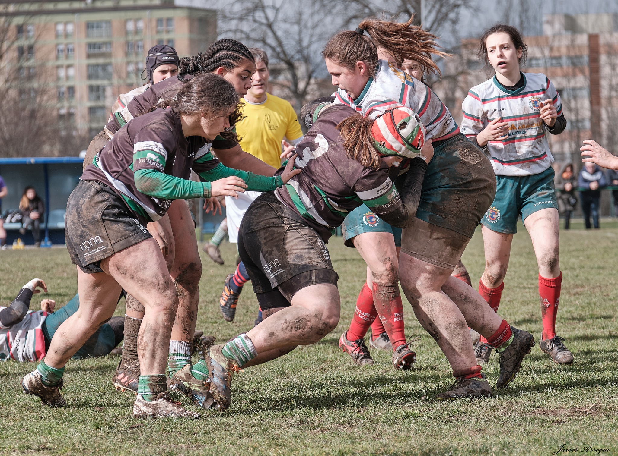  La Única Rugby Taldea - Iruña Rugby Club - Rugby - FER 2024 - La Unica RT vs Iruña Rugby Club - Neskak (#FER24UNIIRU02) Photo by: Javier Arregui | Siuxy Sports 2024-02-10