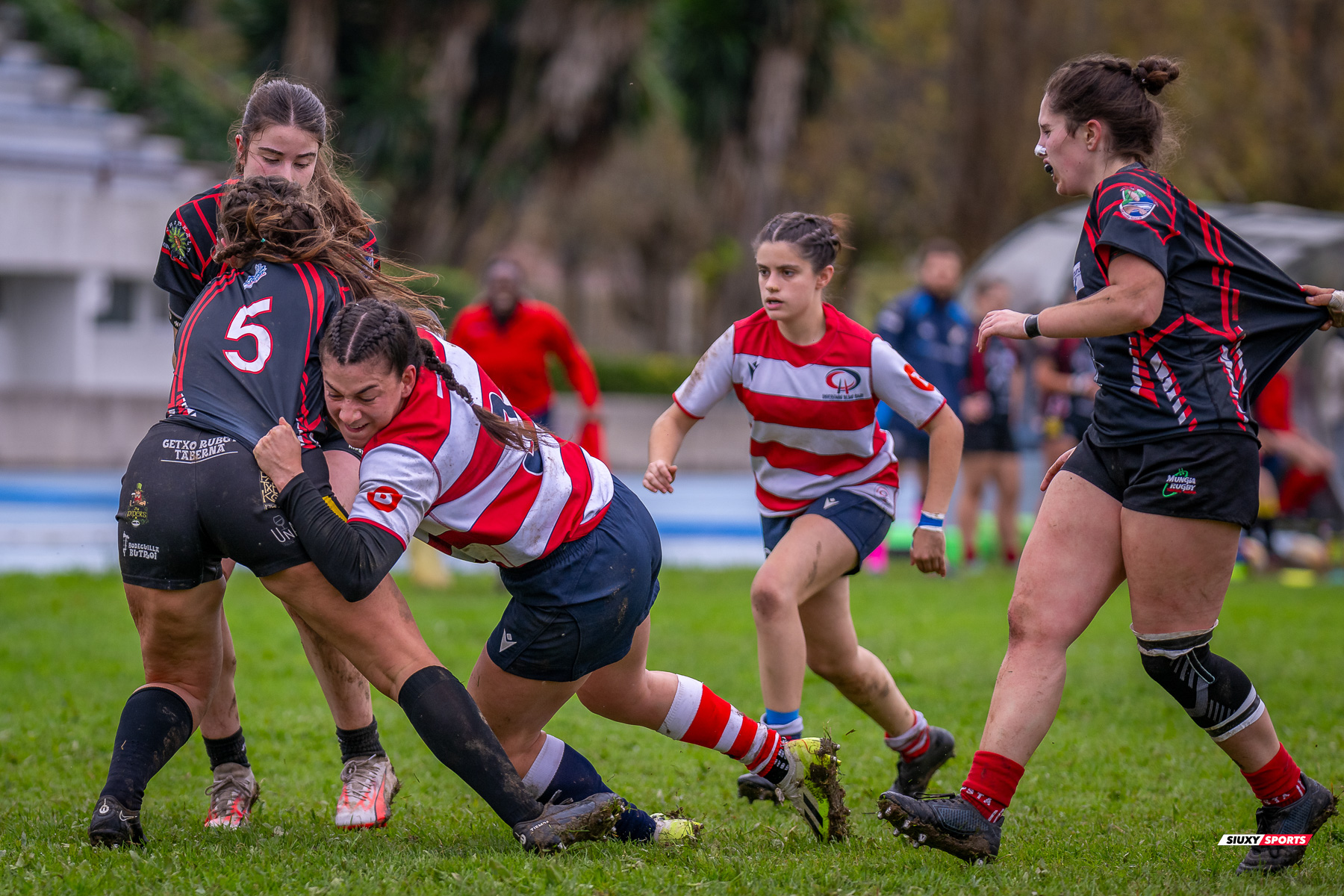  Getxo Artea Rugby Taldea - Universitario Bilbao Rugby - Rugby - FER 2024 - Liga Vasca Femenina -  Getxo Neskak Loratzen (05) vs (48) UBR Neskak (#FER24LVFGNLUN11) Photo by: Fredy Monfoto | Siuxy Sports 2024-11-10
