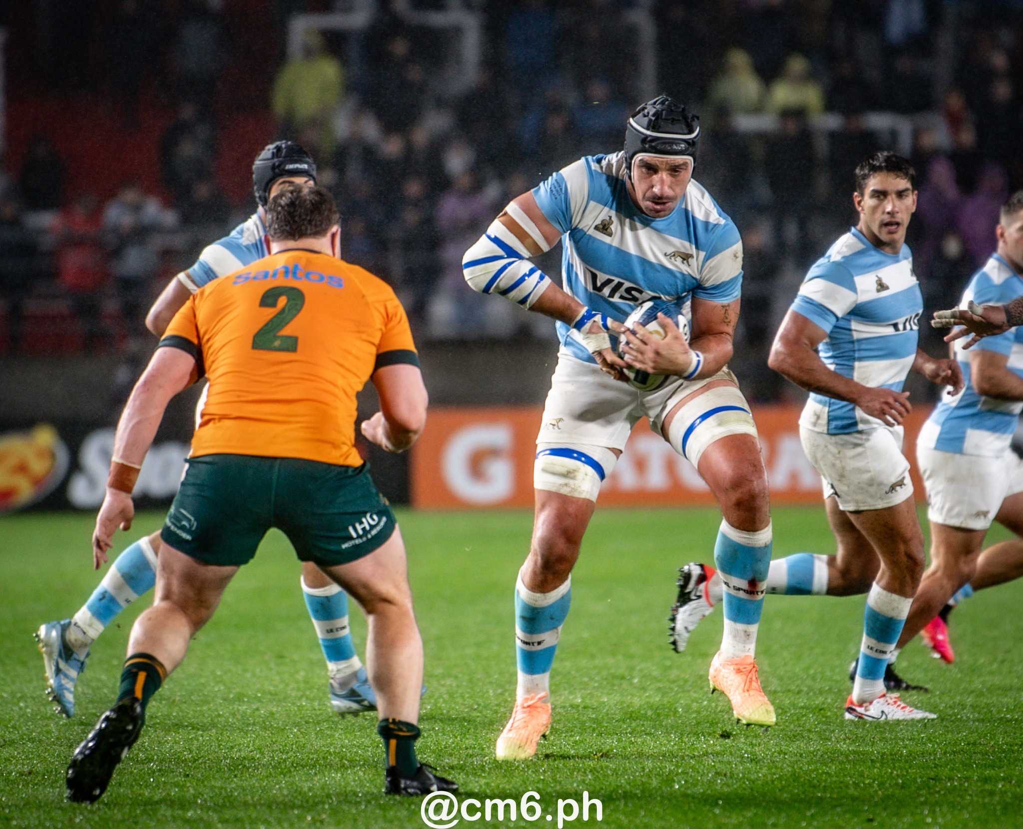 Tomás LAVANINI -  Selección Argentina de Rugby XV - Australia national rugby union team (M) - Rugby - Rugby Championship 2024 - Argentina Pumas (19) vs (20) Australia Wallabies (#CHAMP24R3ARGAUS) Photo by: Christian Mas | Siuxy Sports 2024-08-31