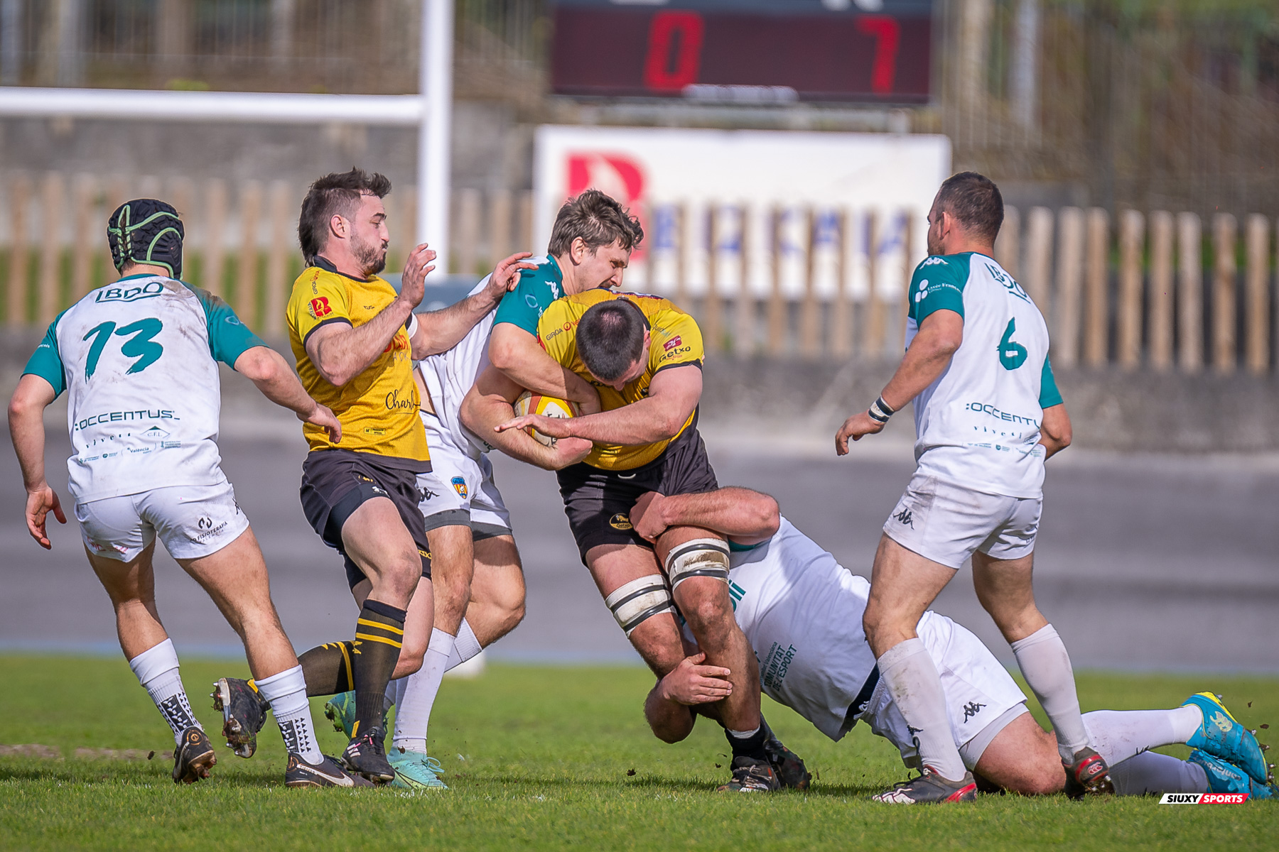 Jon Ander CALVO DE LA QUINTANA -  Getxo Artea Rugby Taldea - Rugby Club Valencia - Rugby - FER 2024 - DHB - Getxo RT (14) vs (16) Valencia RC (#FER24DHBGRTVRC01) Photo by: Fredy Monfoto | Siuxy Sports 2024-01-28