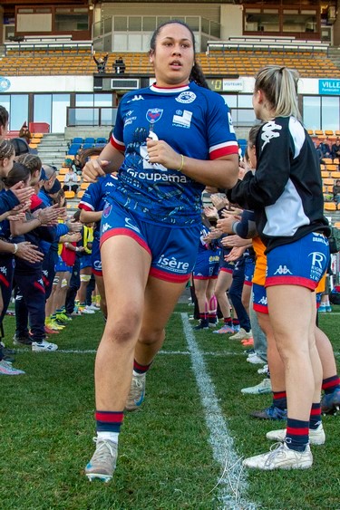  ASM Romagnat rugby féminin - FC Grenoble Rugby - Rugby - FFR 2024 Elite 1 Fém - ASM Romagnat (32) vs (8) Amazones FC Grenoble  (#FFR24E1FASMRFCG11) Photo by: Karine Valentin | Siuxy Sports 2024-11-17